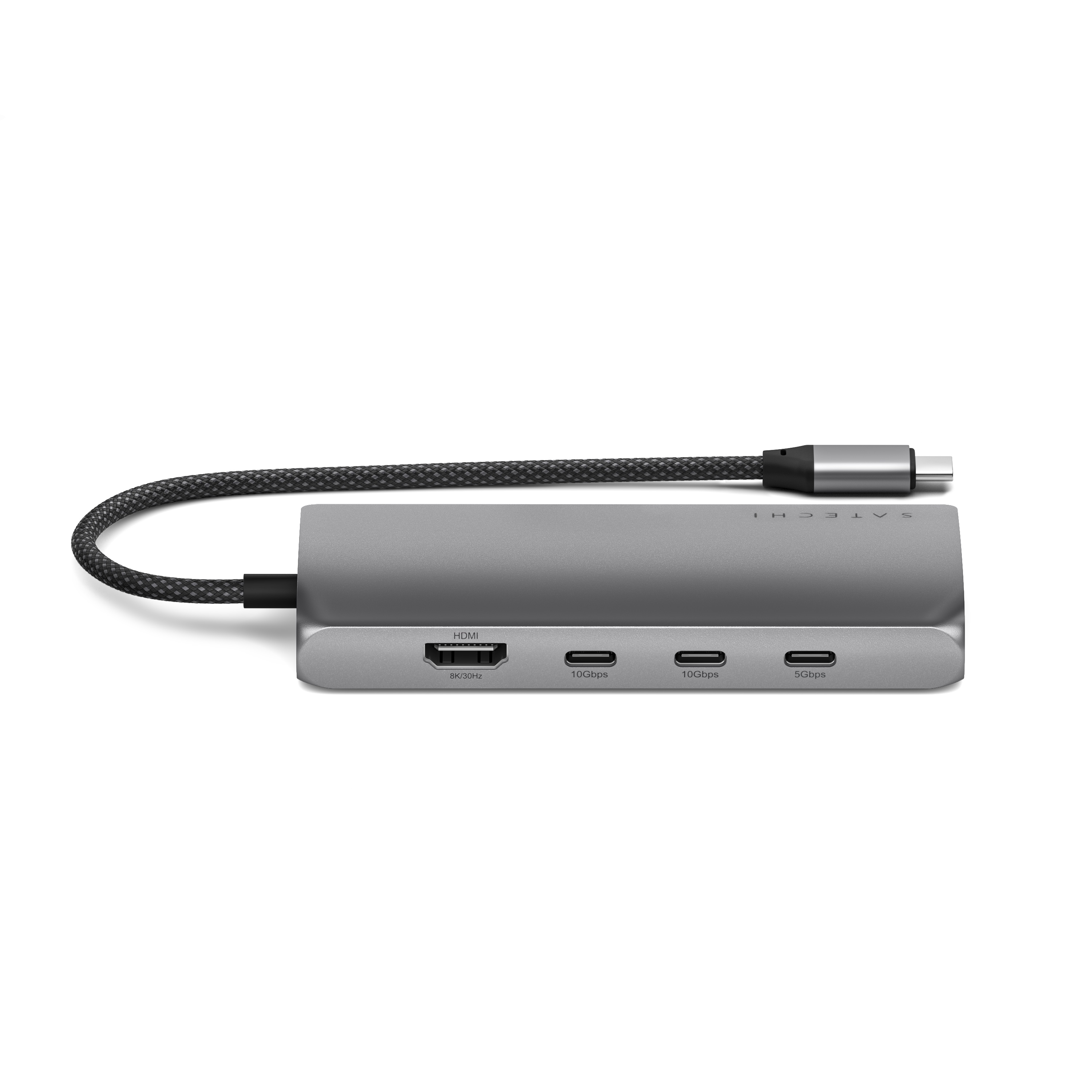 USB-C MultiPort Adapter - SATECHI V3 8K s Ethernetom - Space Gray-1