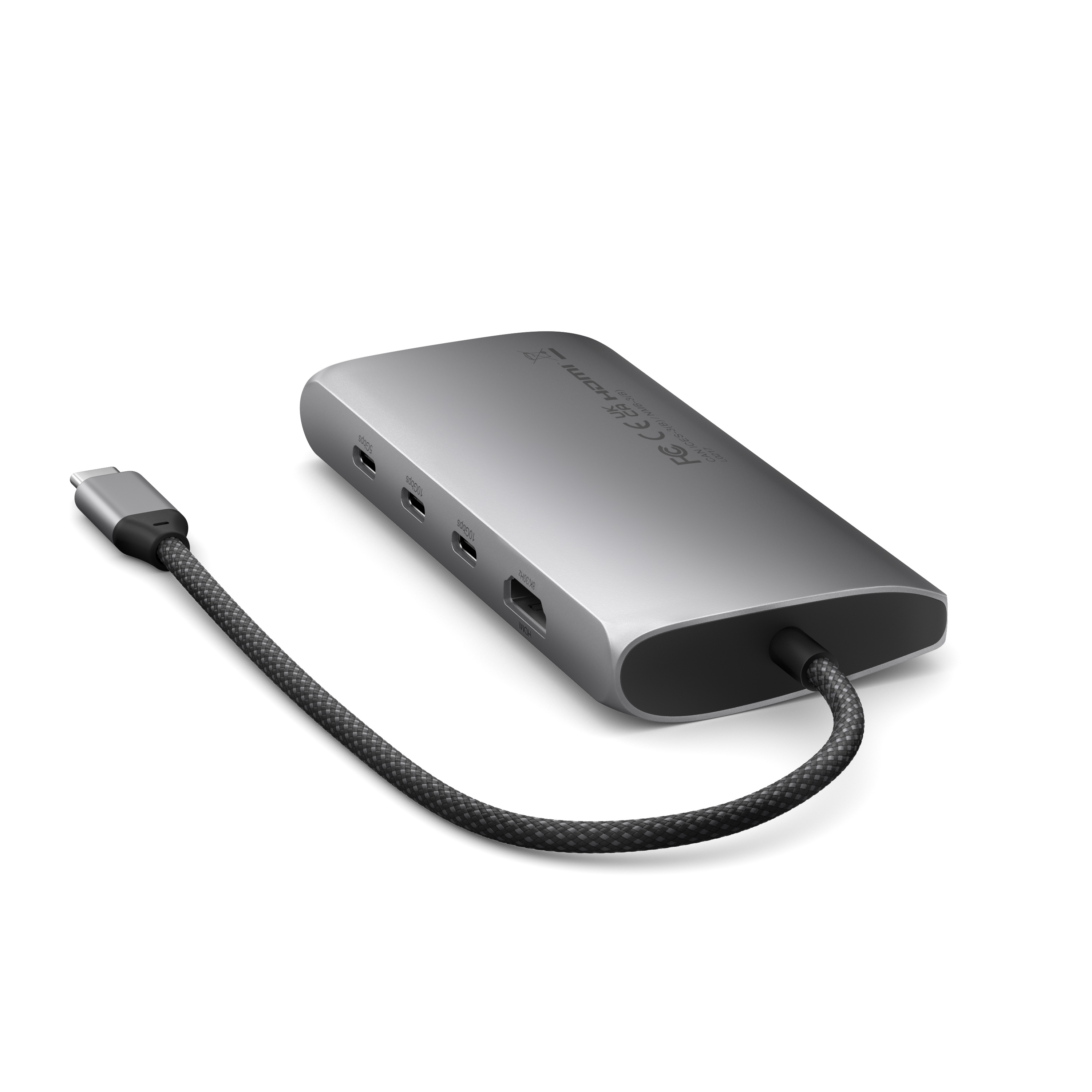 USB-C MultiPort Adapter - SATECHI V3 8K s Ethernetom - Space Gray-4