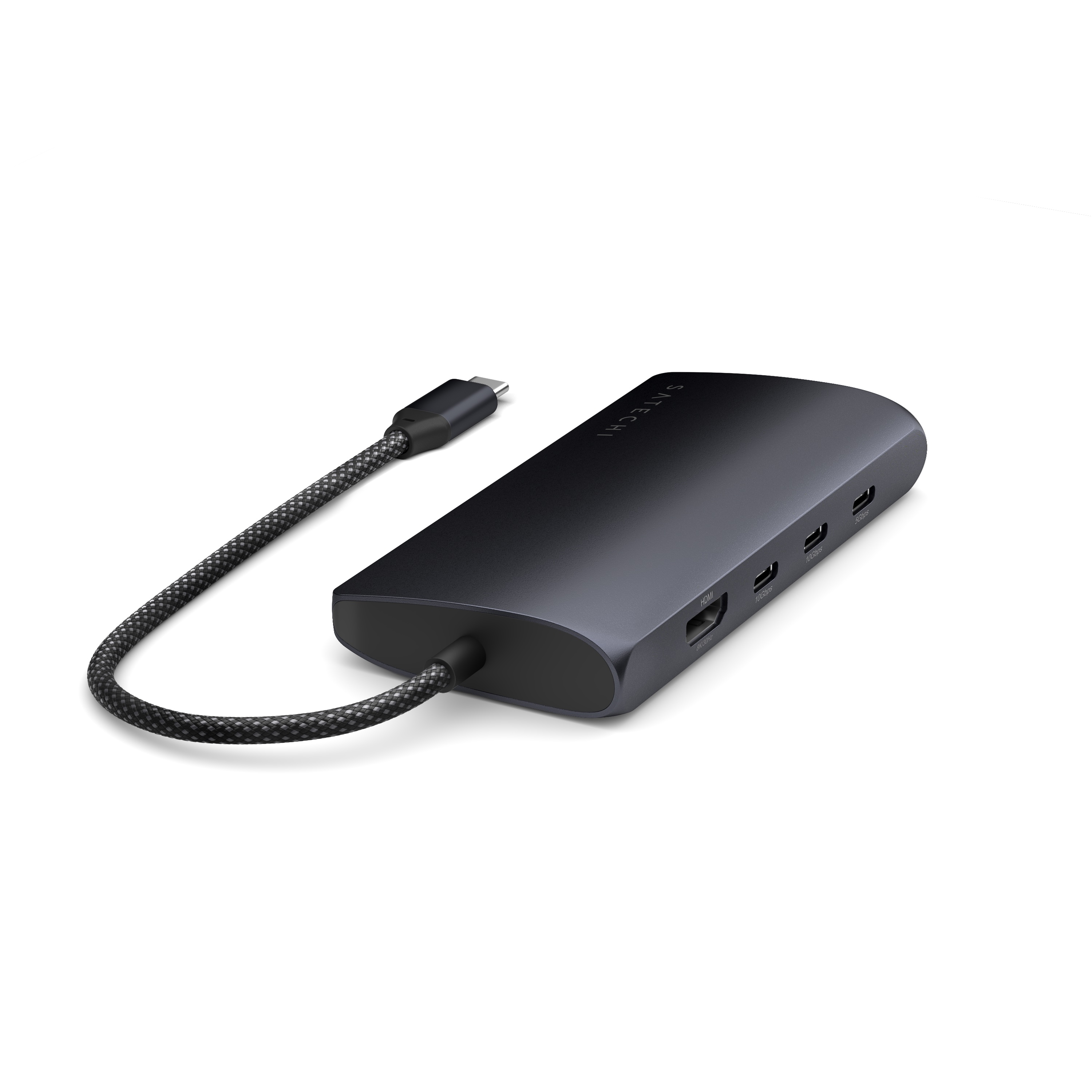 USB-C MultiPort Adapter - SATECHI - 8K s Ethernetom V3 - Midnight-4