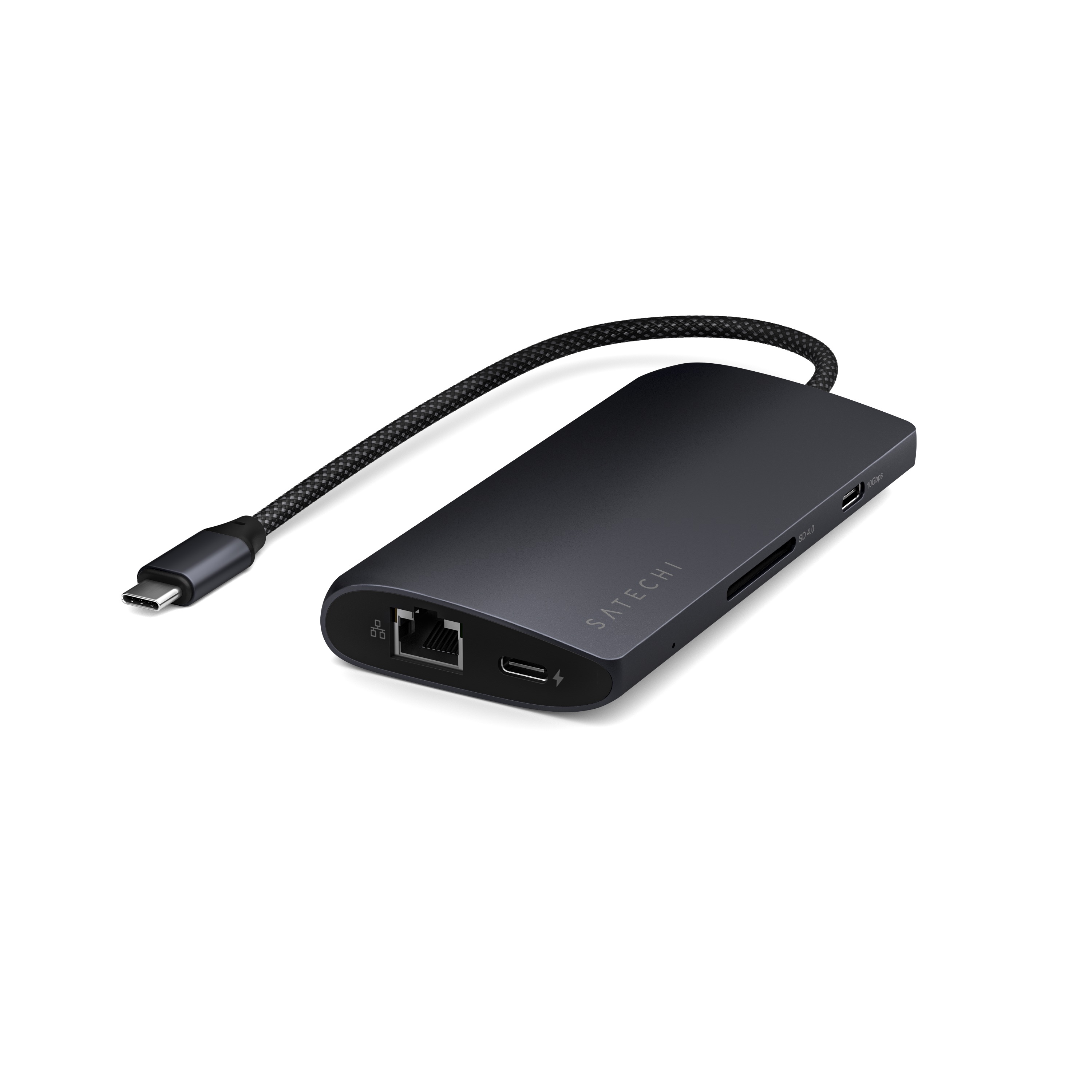 USB-C MultiPort Adapter - SATECHI - 8K s Ethernetom V3 - Midnight-2