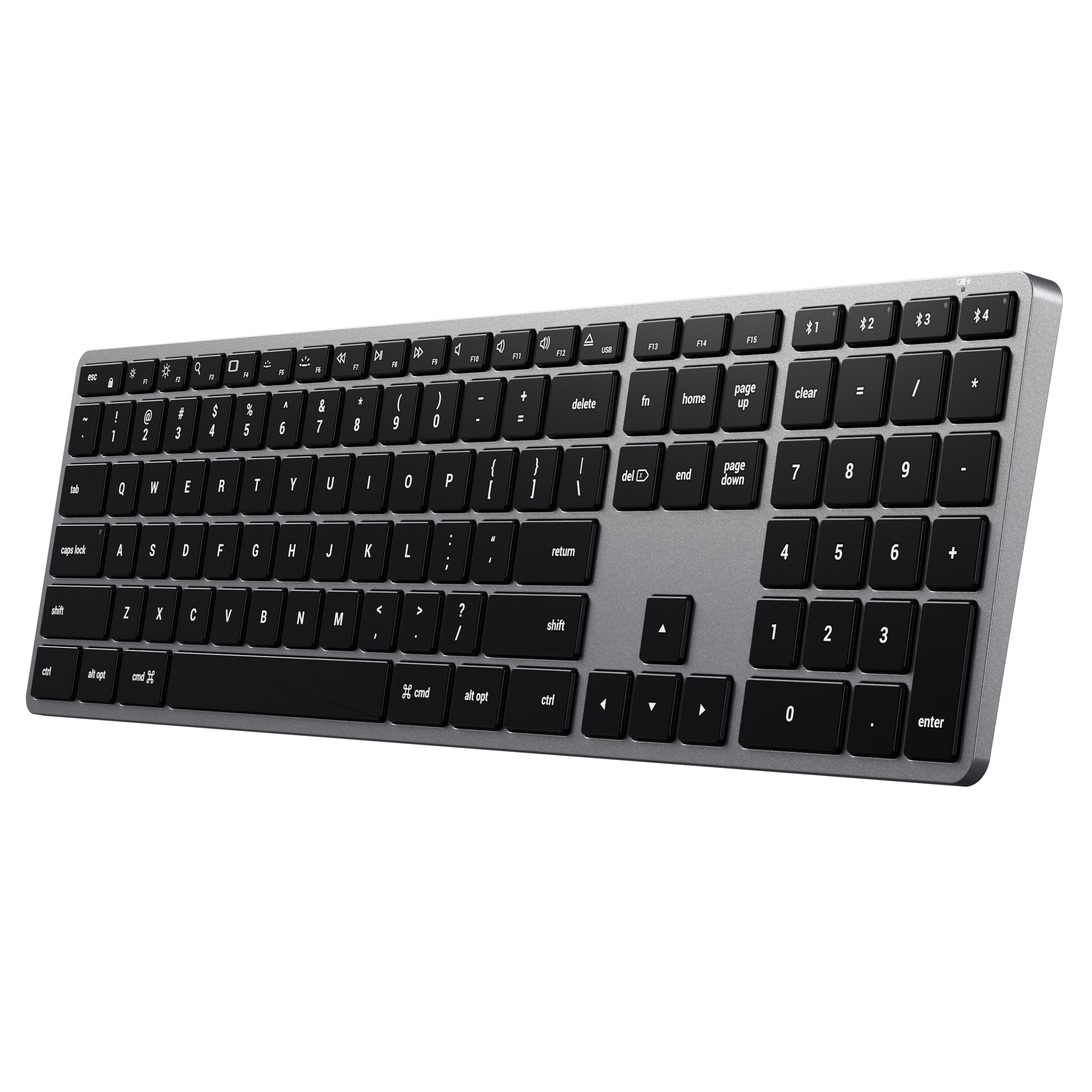 Bežična tipkovnica SATECHI Slim X3 Bluetooth BACKLIT - Space Grey-7