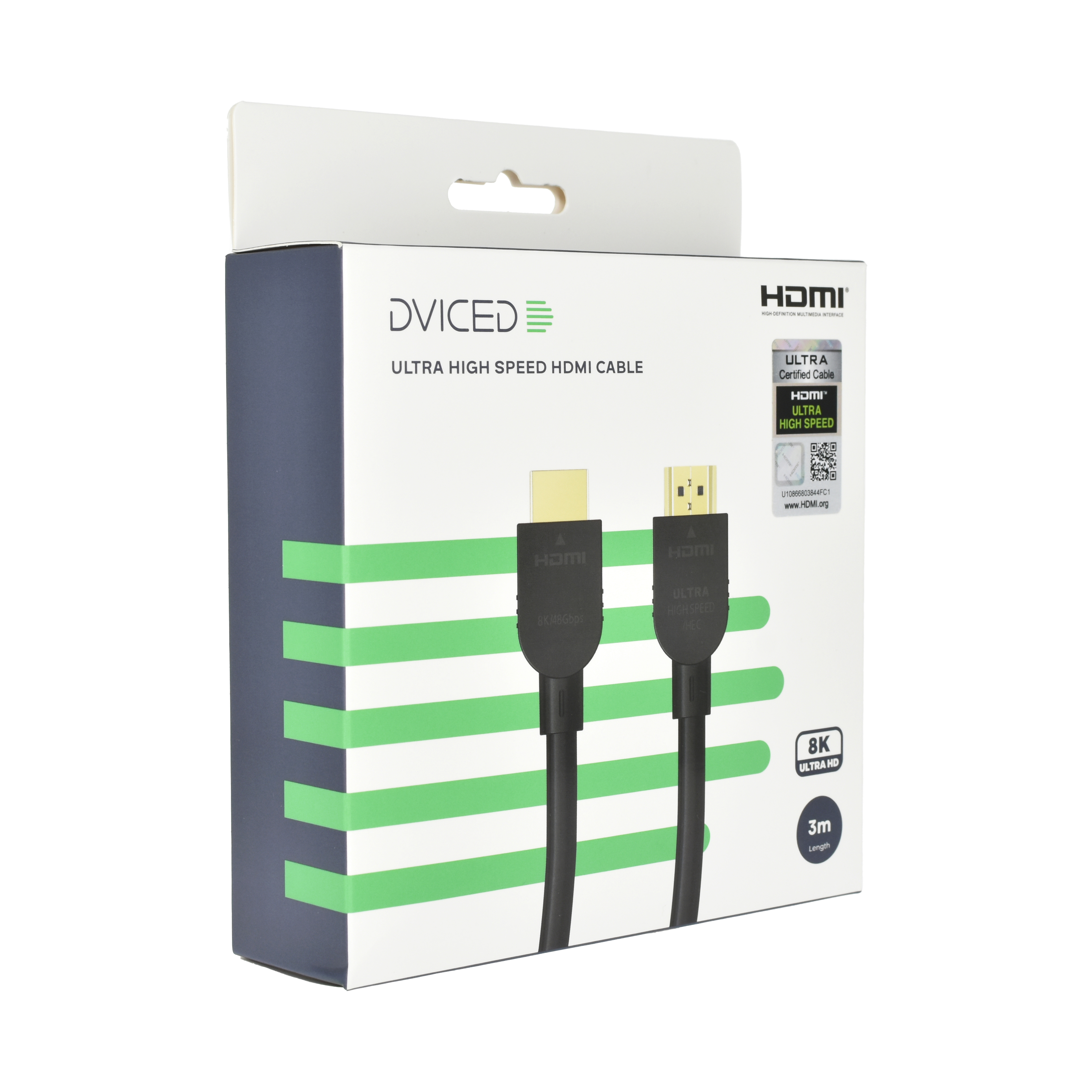 HDMI kabel DVICED PVC 3m-3