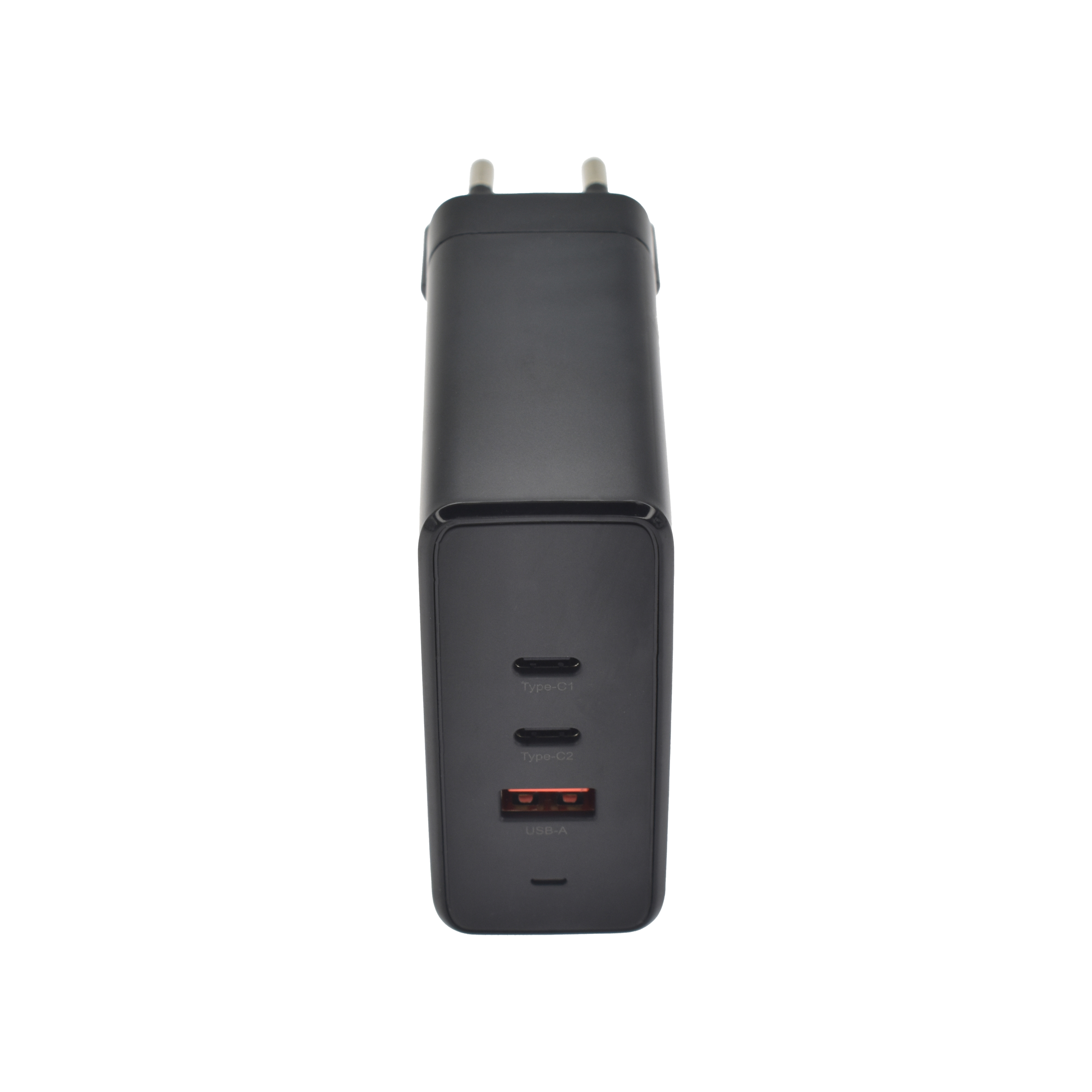 Punjač DVICED Wall charger 140W GaN (2 USB-C, USB-A, EU, crna boja)-3