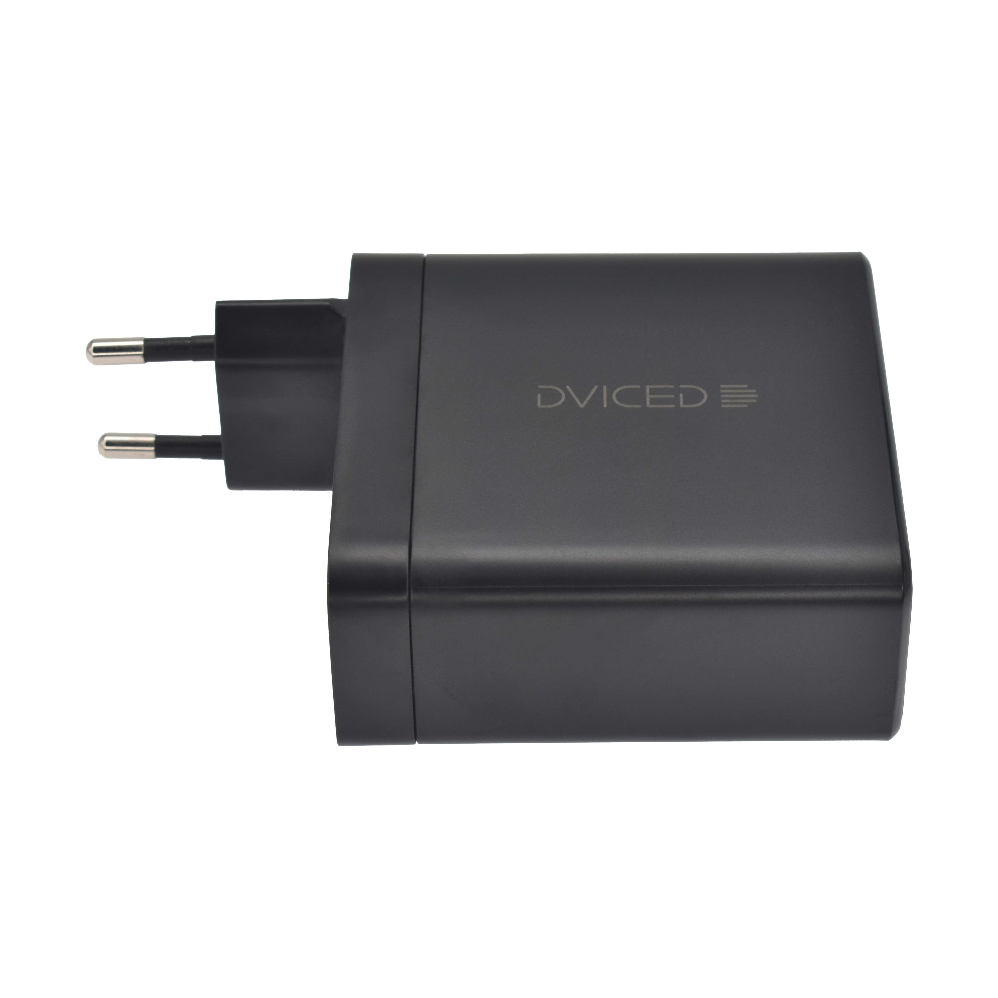 Punjač DVICED Wall charger 140W GaN (2 USB-C, USB-A, EU, crna boja)-1
