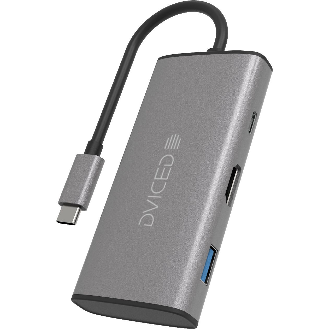 HUB DVICED Type-C 6-in-1-0