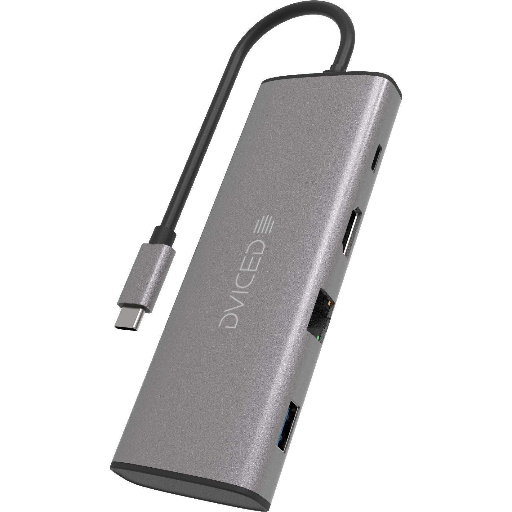 HUB DVICED Type-C 7-in-1-0