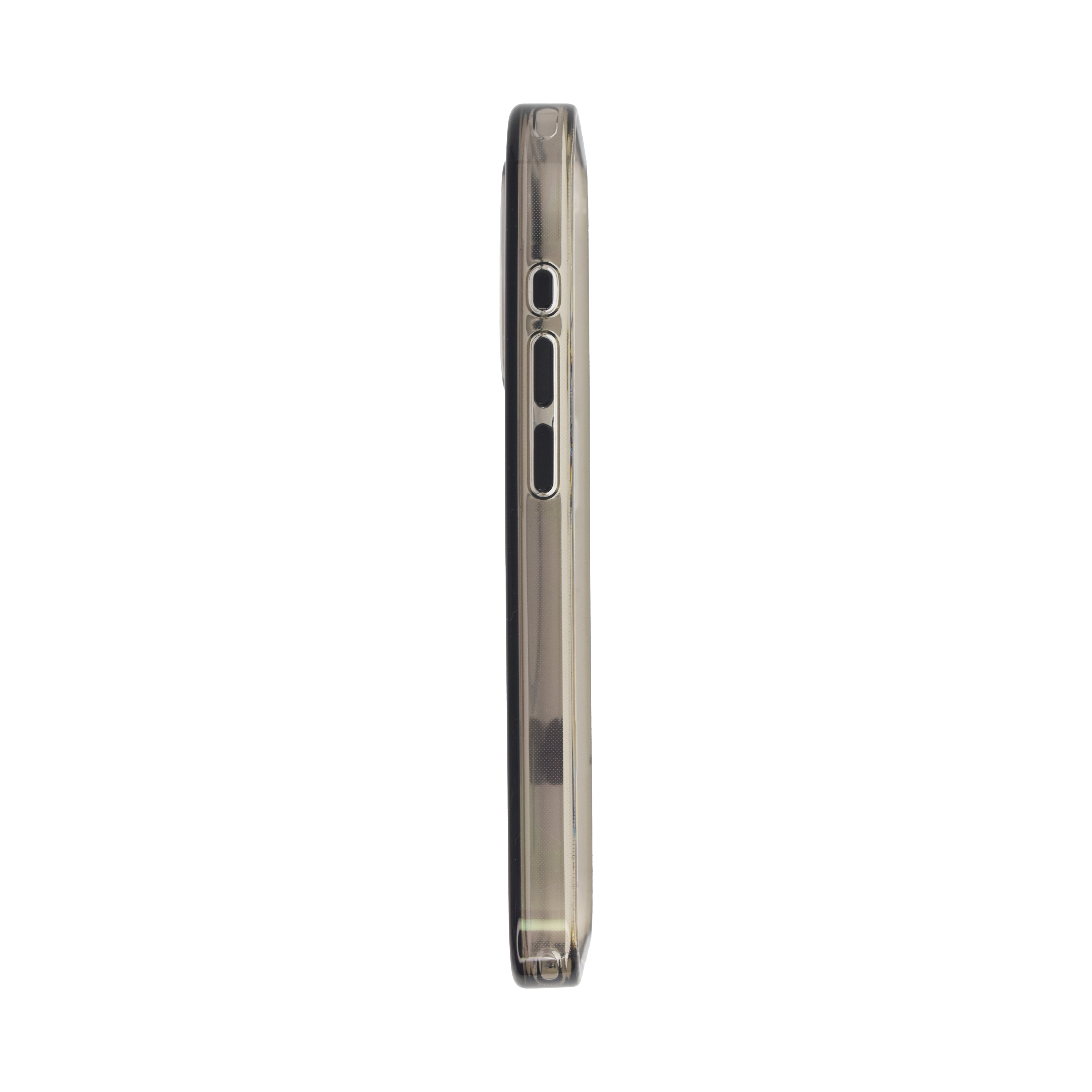 Maska za iPhone DVICED Magsafe iPhone 15 Pro (prozirna, crna boja)-2