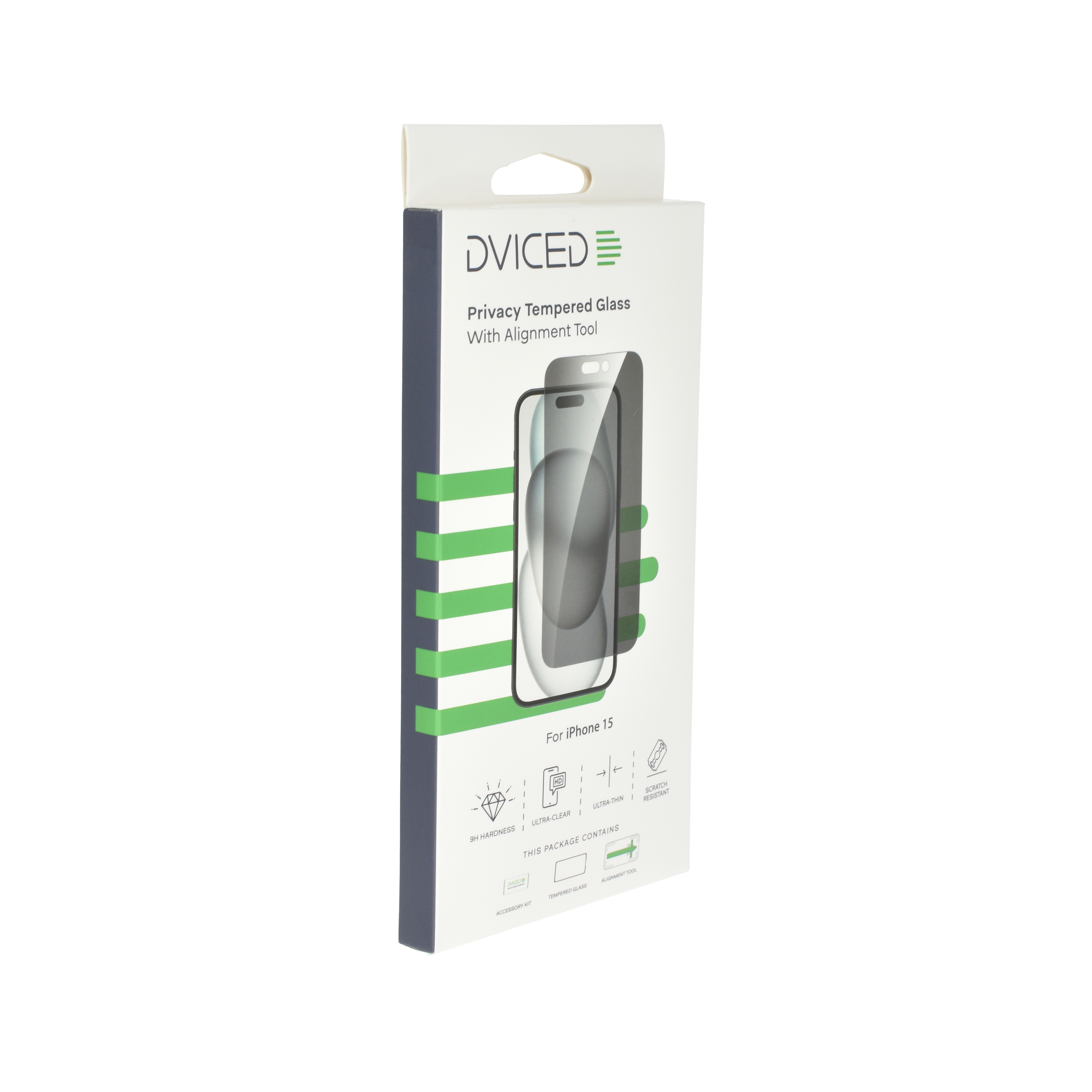Dviced iPhone 15 privacy screen protector with applicator-2