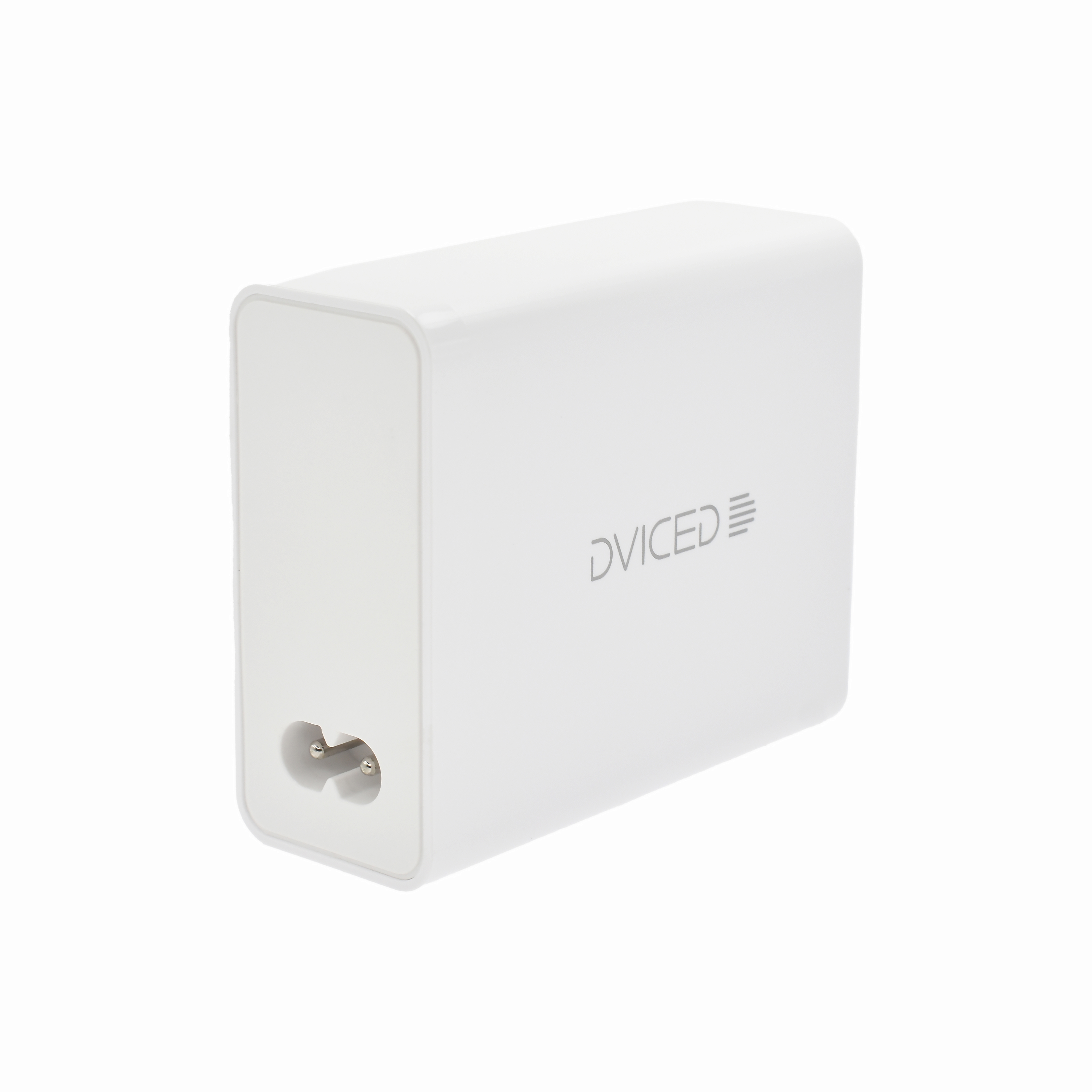 Desktop punjač DVICED 100W GaN (2 USB-A, 2 USB-C, EU) - Bijeli-2