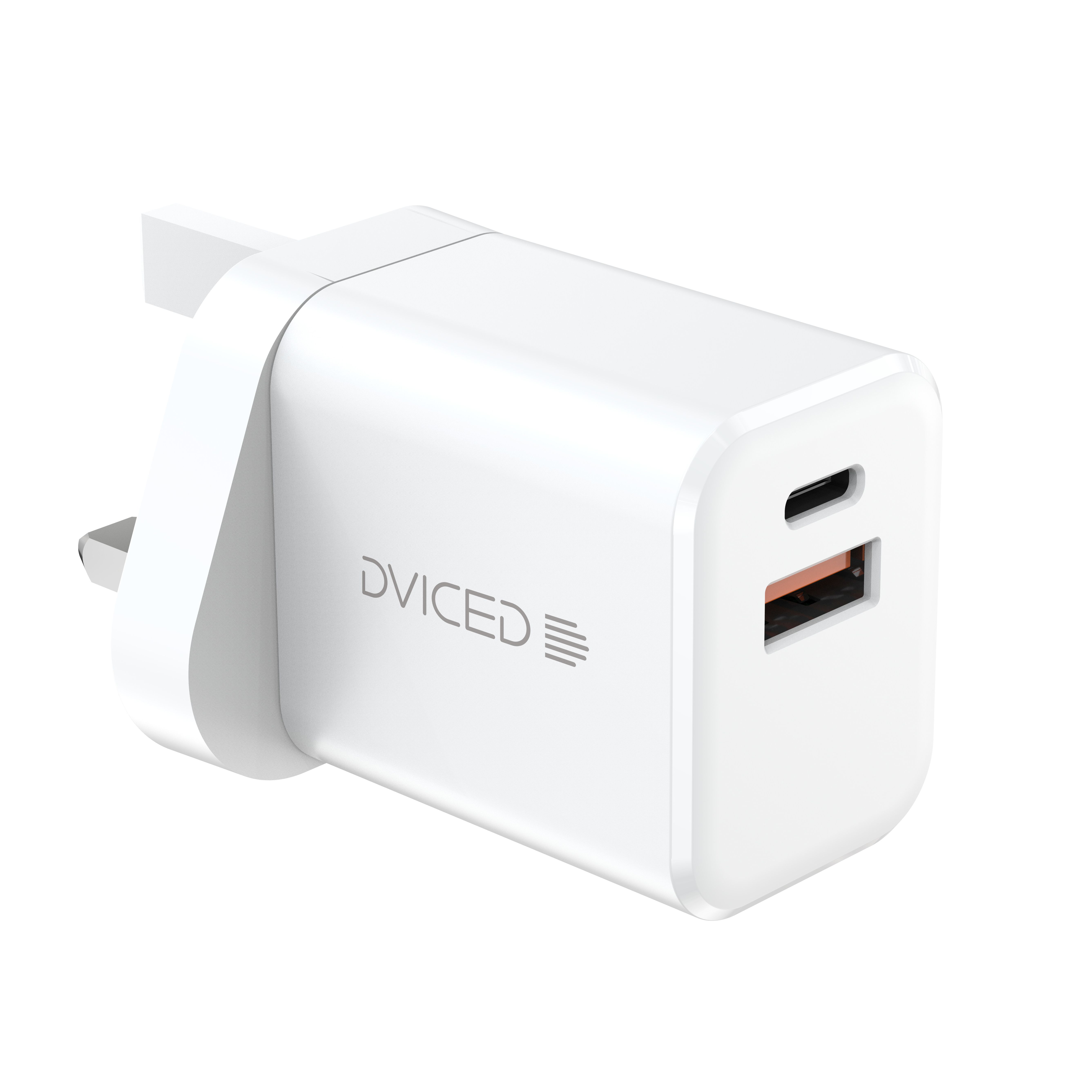 Punjač DVICED Wall charger 35W GaN (1 usb-a, 1 usb-c)-0