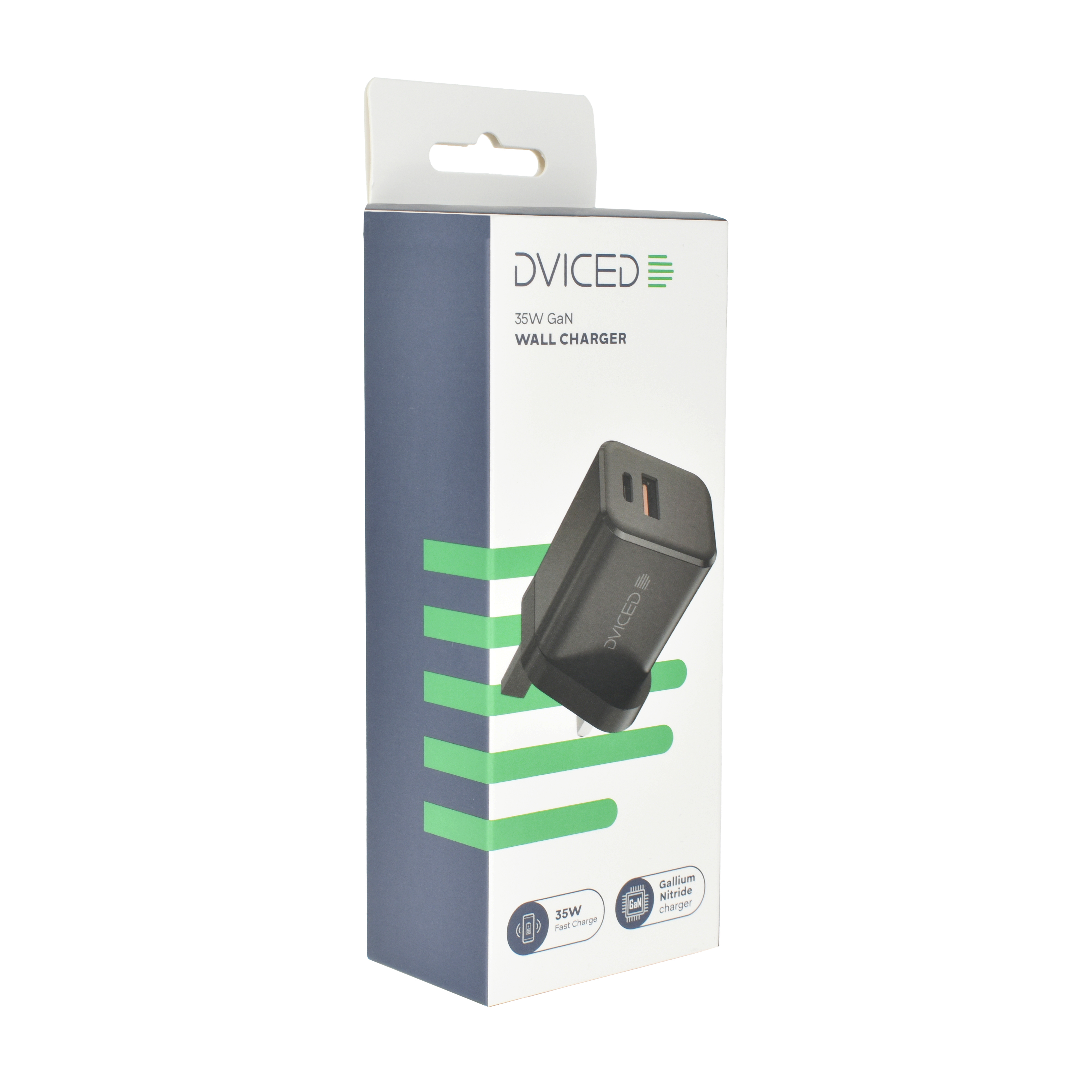 Punjač DVICED Wall charger 35W GaN (1 usb-a, 1 usb-c)-4