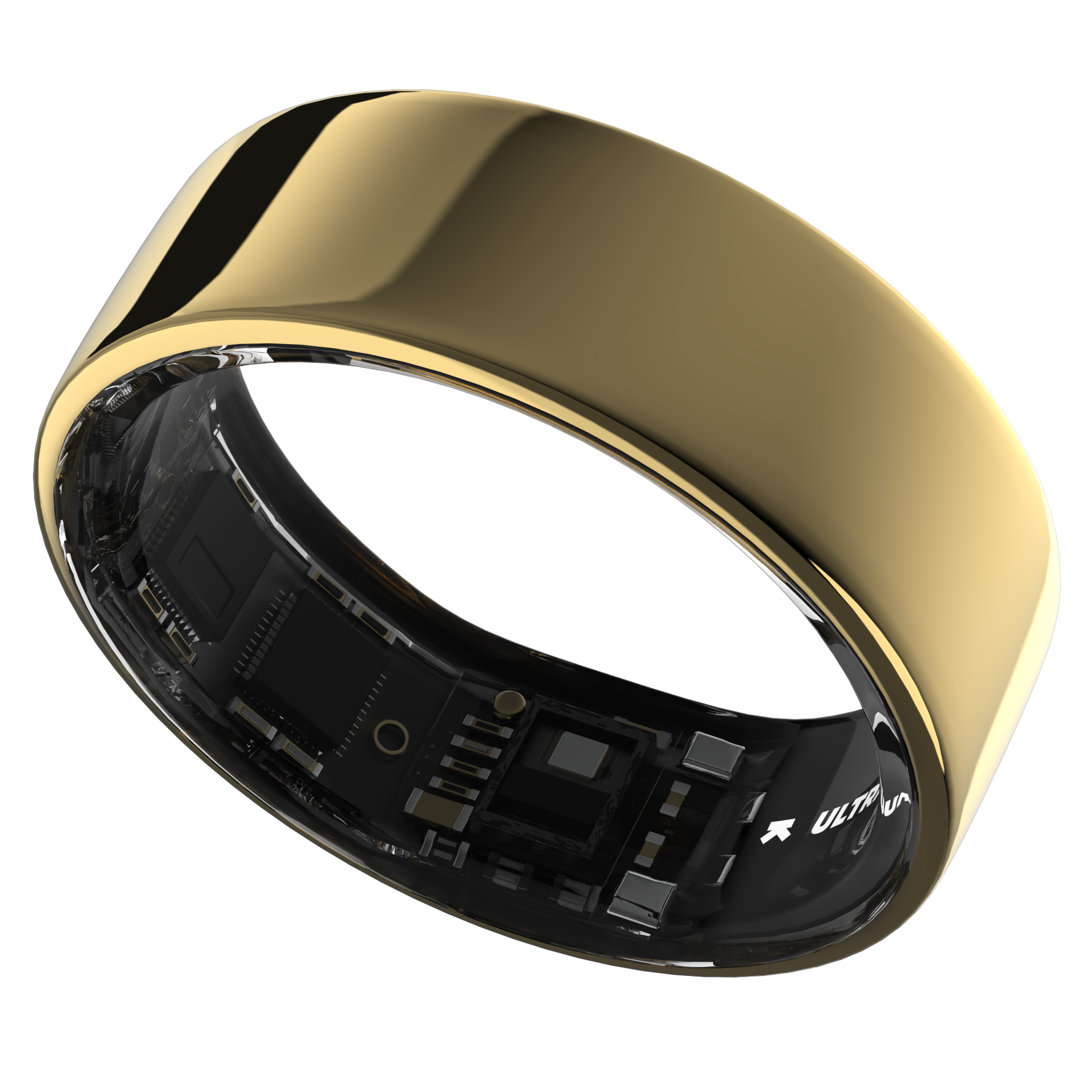Pametni prsten ULTRAHUMAN Ultrahuman Ring Air - punjač, USB kabel, veličina 05, boja Air Gold-0