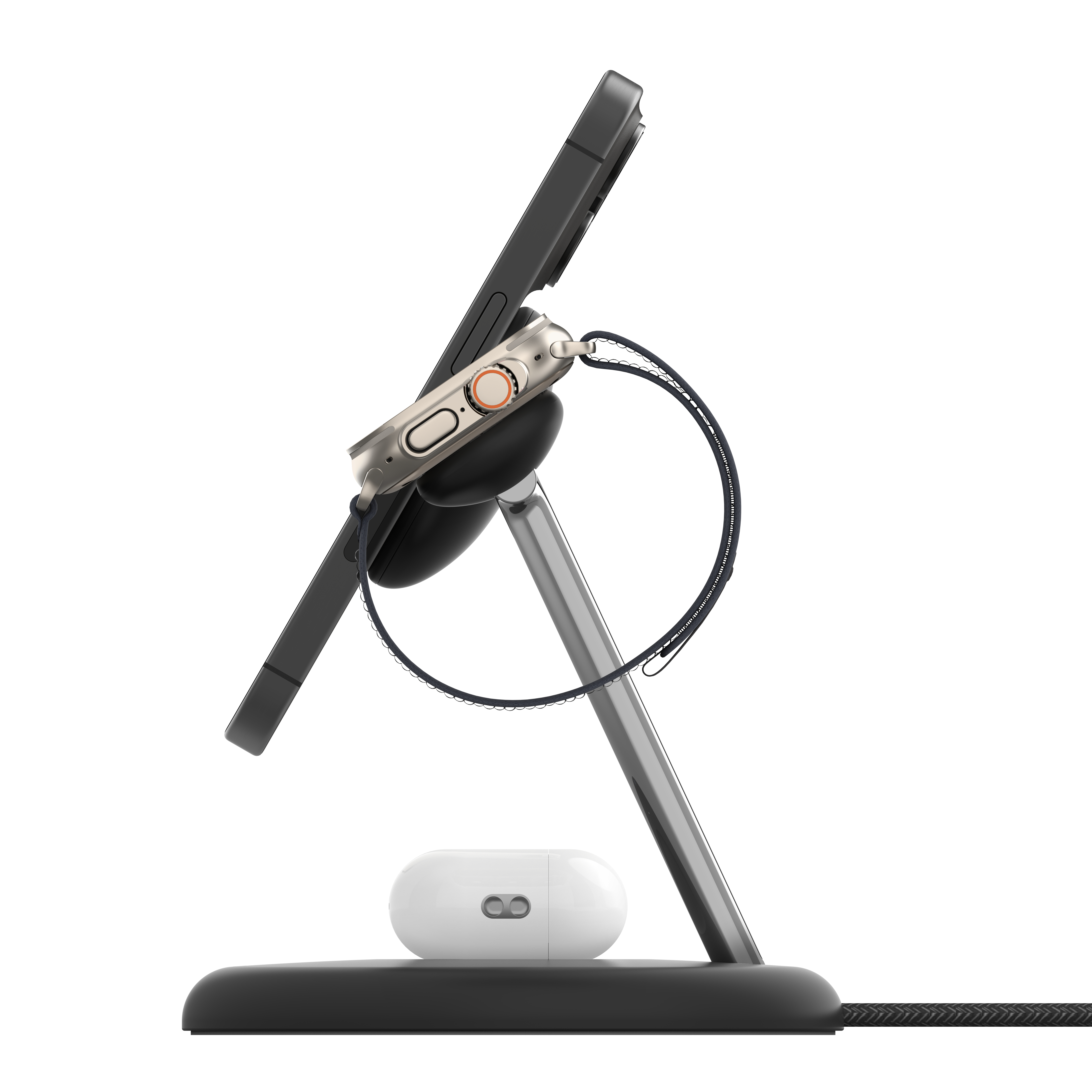 Punjač BELKIN BOOST CHARGE 3-in-1 Magnetic Wireless Charging Stand (Qi2 15W)-1