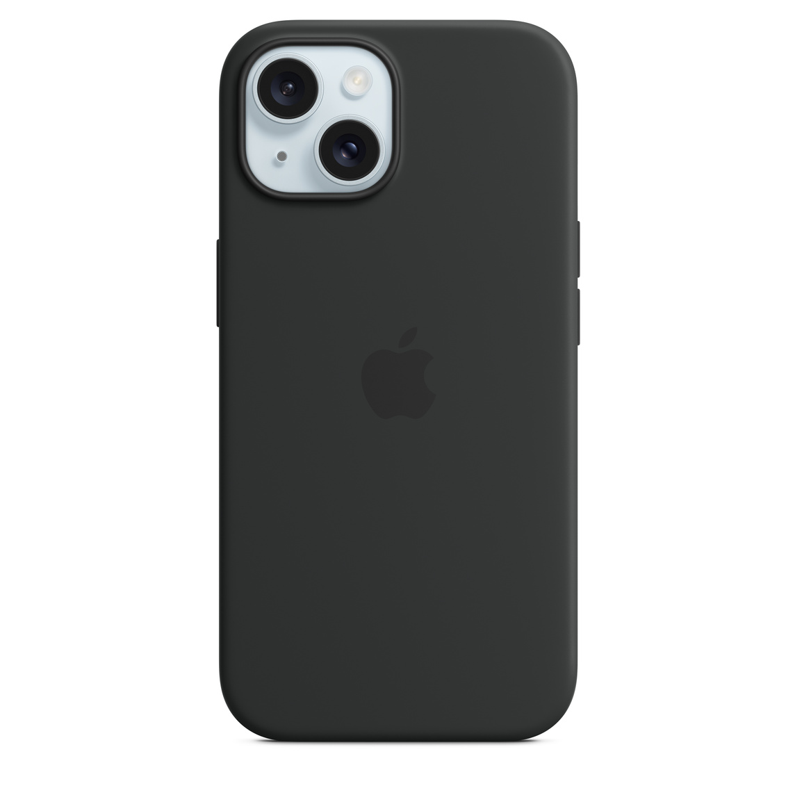 Silikonska maska za iPhone 15 s MagSafe - Crna (APPLE)-0