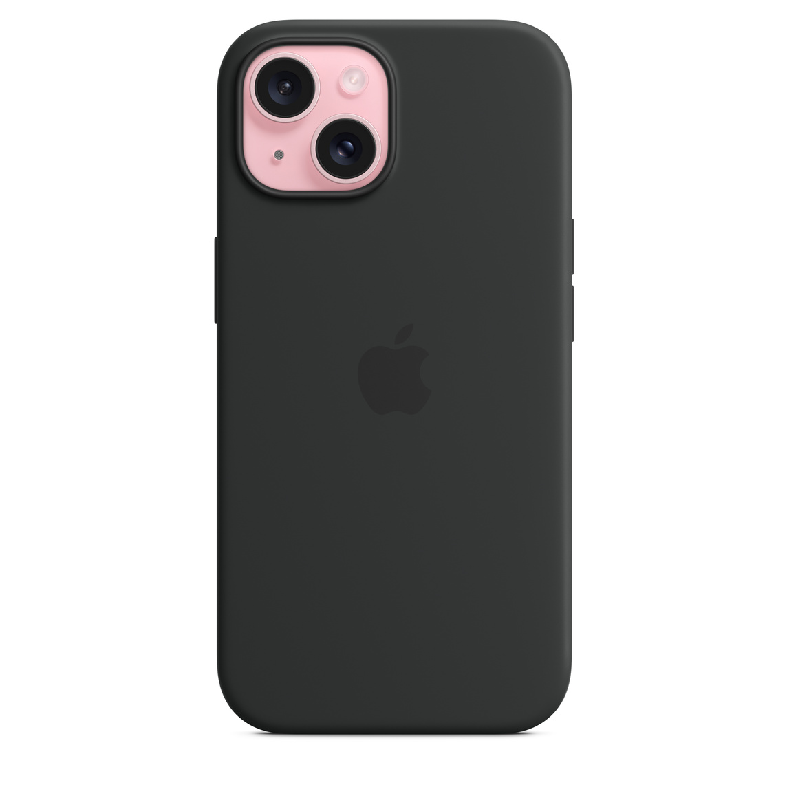 Silikonska maska za iPhone 15 s MagSafe - Crna (APPLE)-4