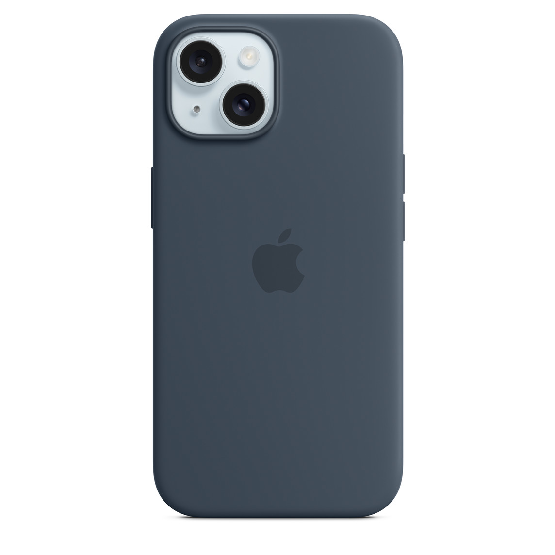 Futrola APPLE iPhone 15 Silicone Case with MagSafe (boja storm blue)-0
