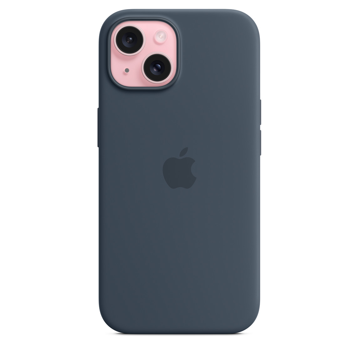 Futrola APPLE iPhone 15 Silicone Case with MagSafe (boja storm blue)-5