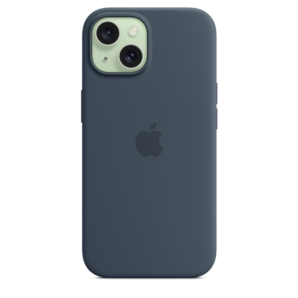 Futrola APPLE iPhone 15 Silicone Case with MagSafe (boja storm blue)-1