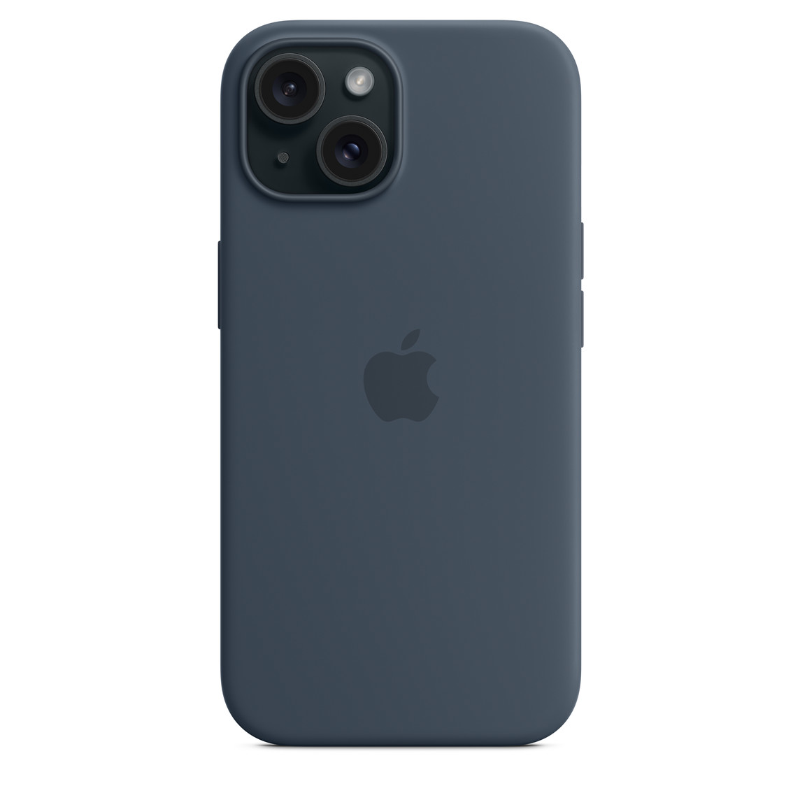 Futrola APPLE iPhone 15 Silicone Case with MagSafe (boja storm blue)-4