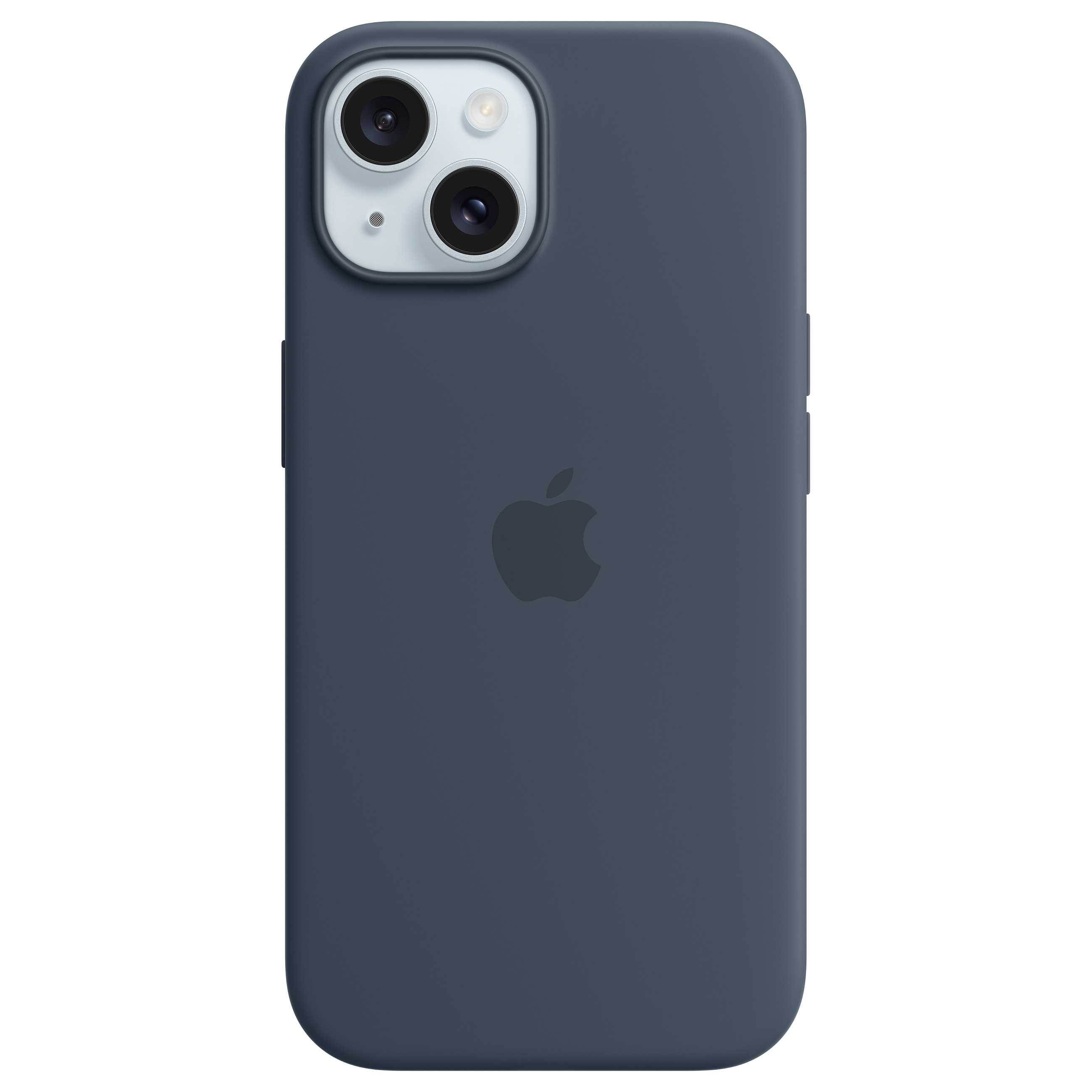 Futrola APPLE iPhone 15 Silicone Case with MagSafe (boja storm blue)-8