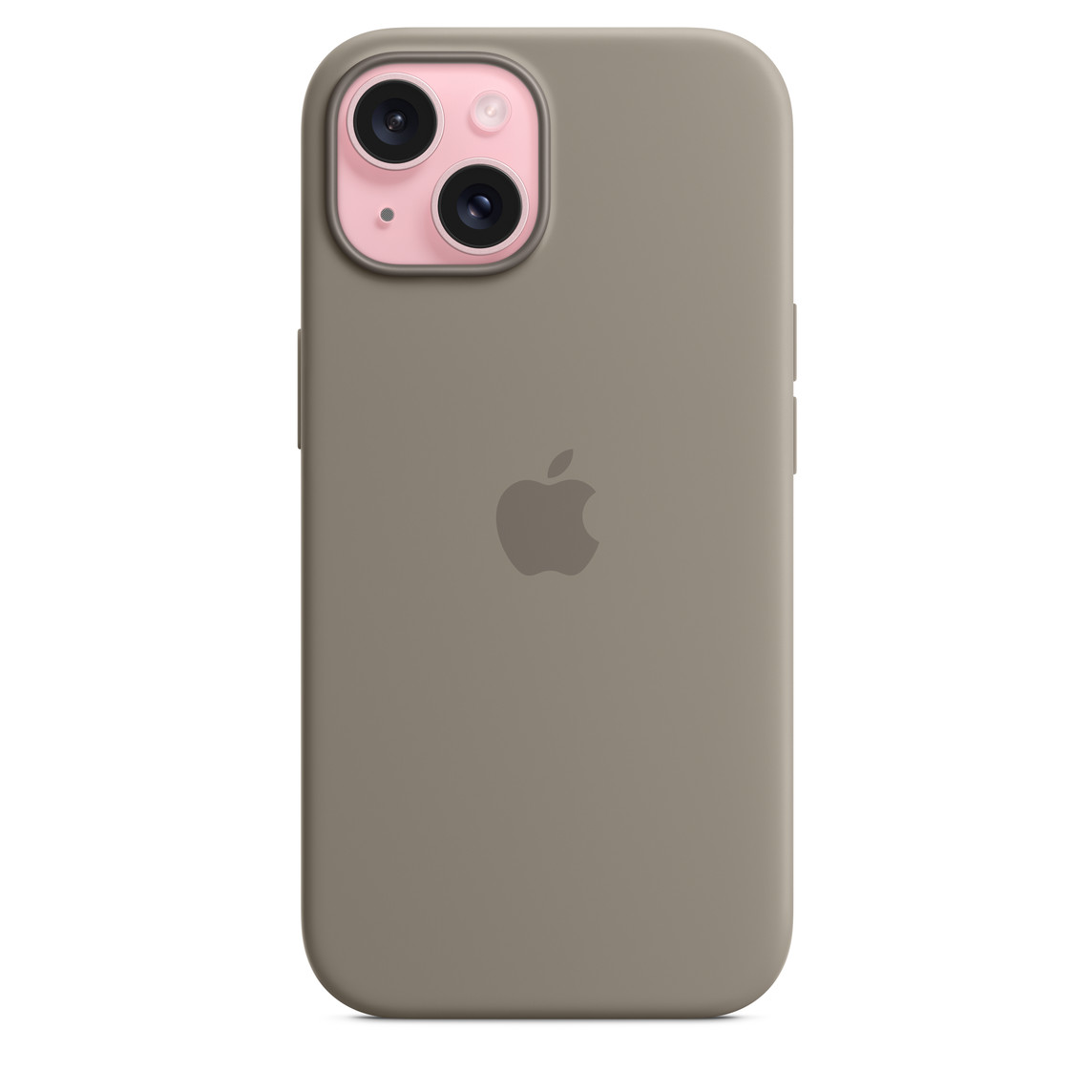 Silikonska maska za iPhone 15 s MagSafe - Clay APPLE-5