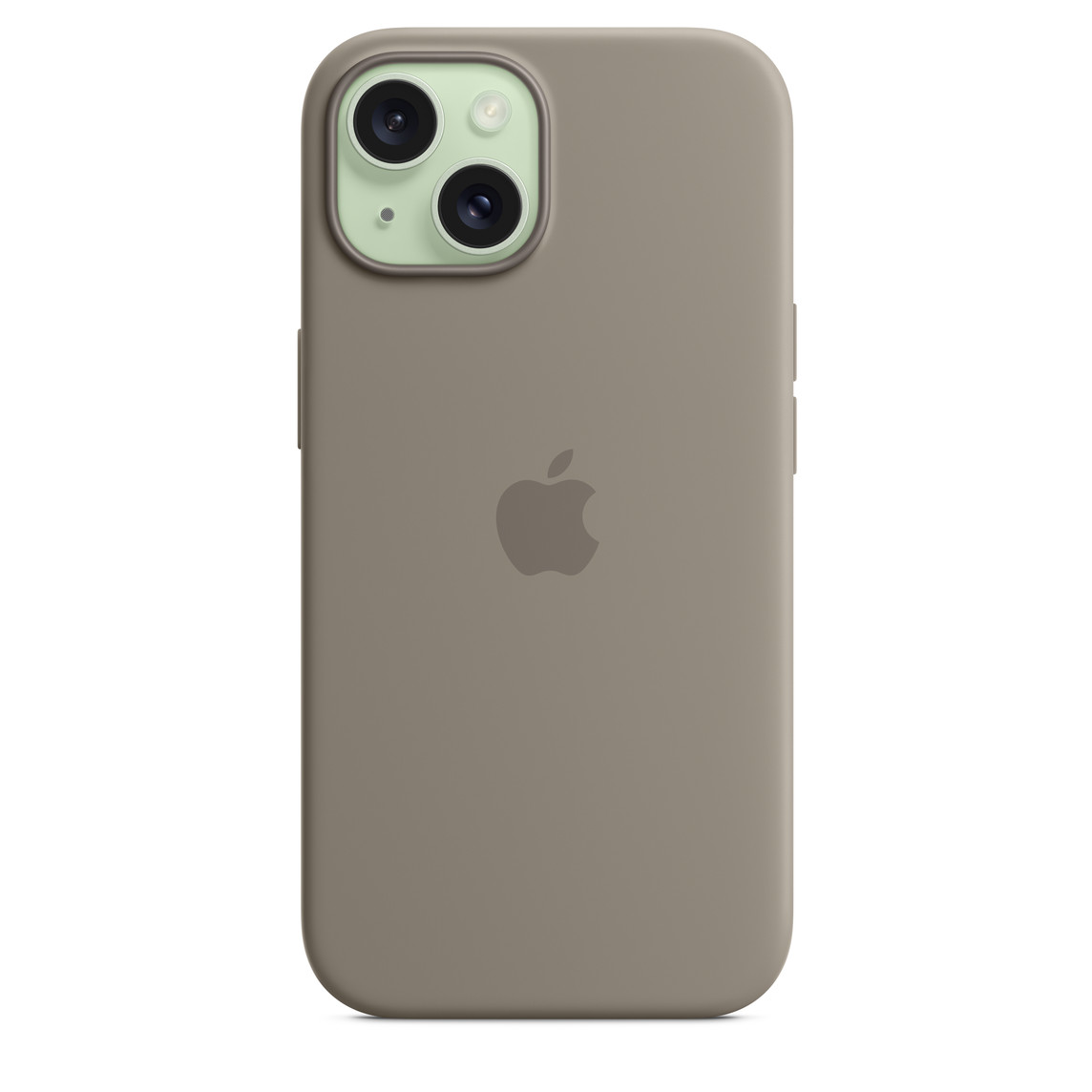 Silikonska maska za iPhone 15 s MagSafe - Clay APPLE-1