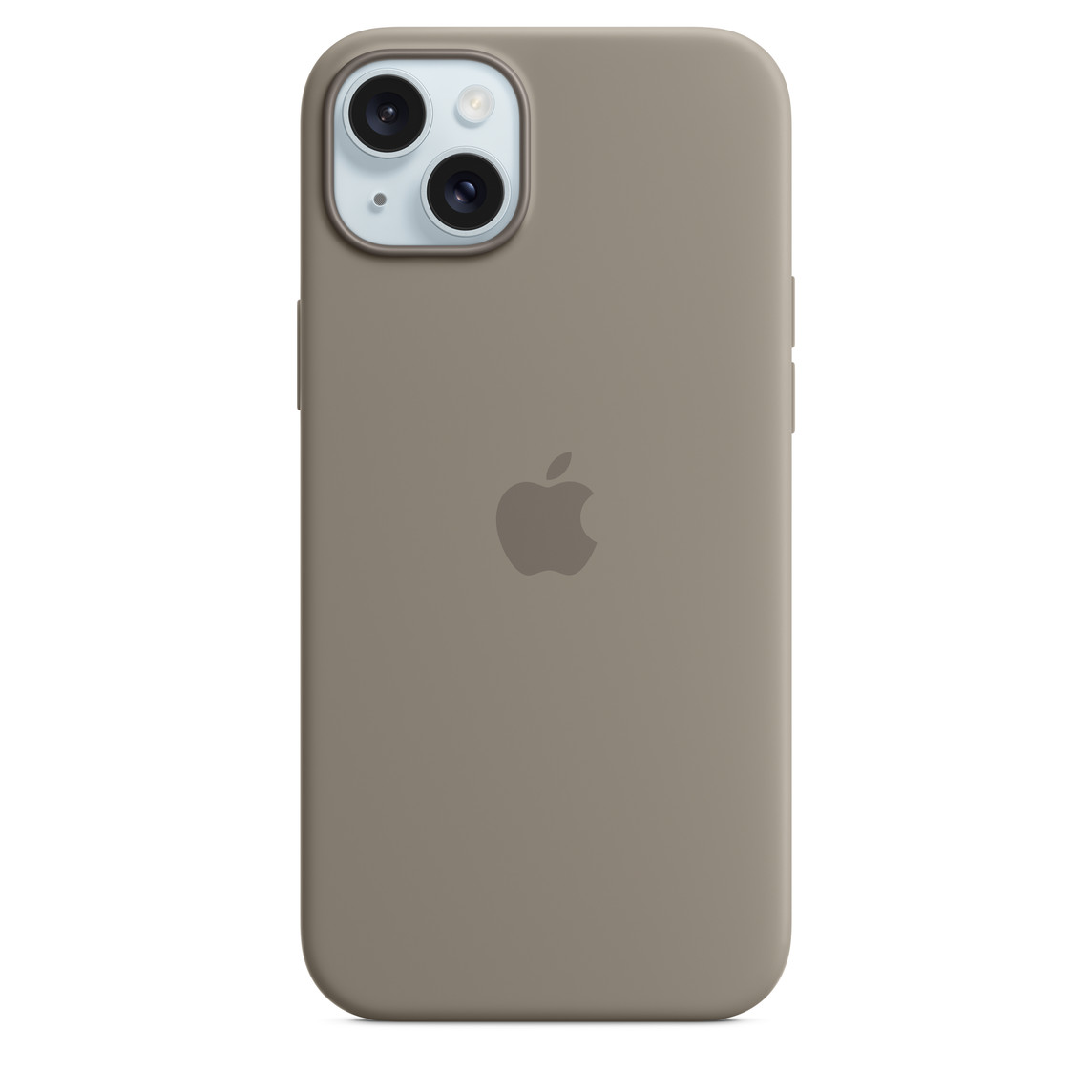 Silikonska maska za APPLE iPhone 15 Plus s MagSafe - Clay
