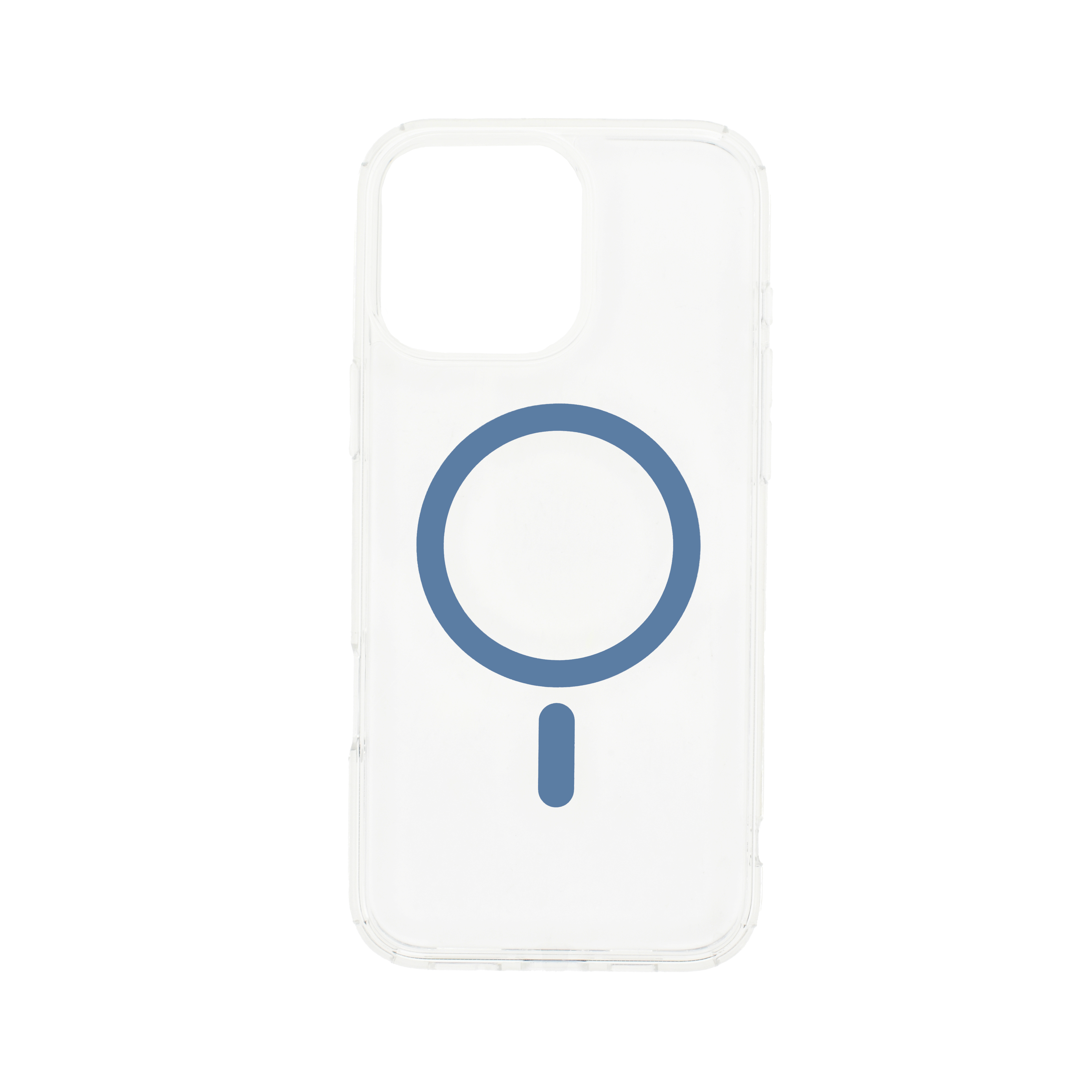 Maska za telefon DVICED Magsafe iPhone 16 Pro Max (prozirna, plava)-4