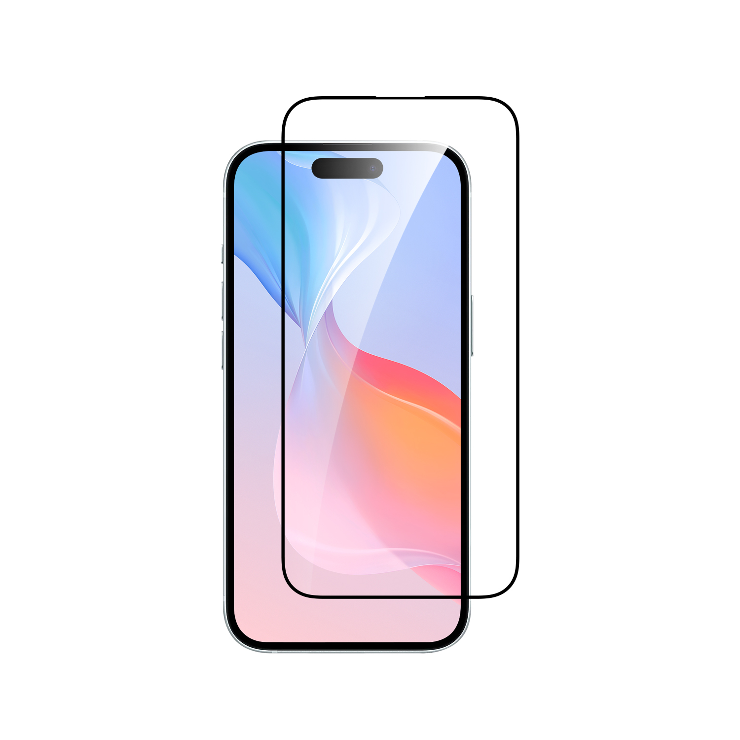 Zaštitno staklo za ekran DVICED za iPhone 16 (od ruba do ruba, s aplikatorom)