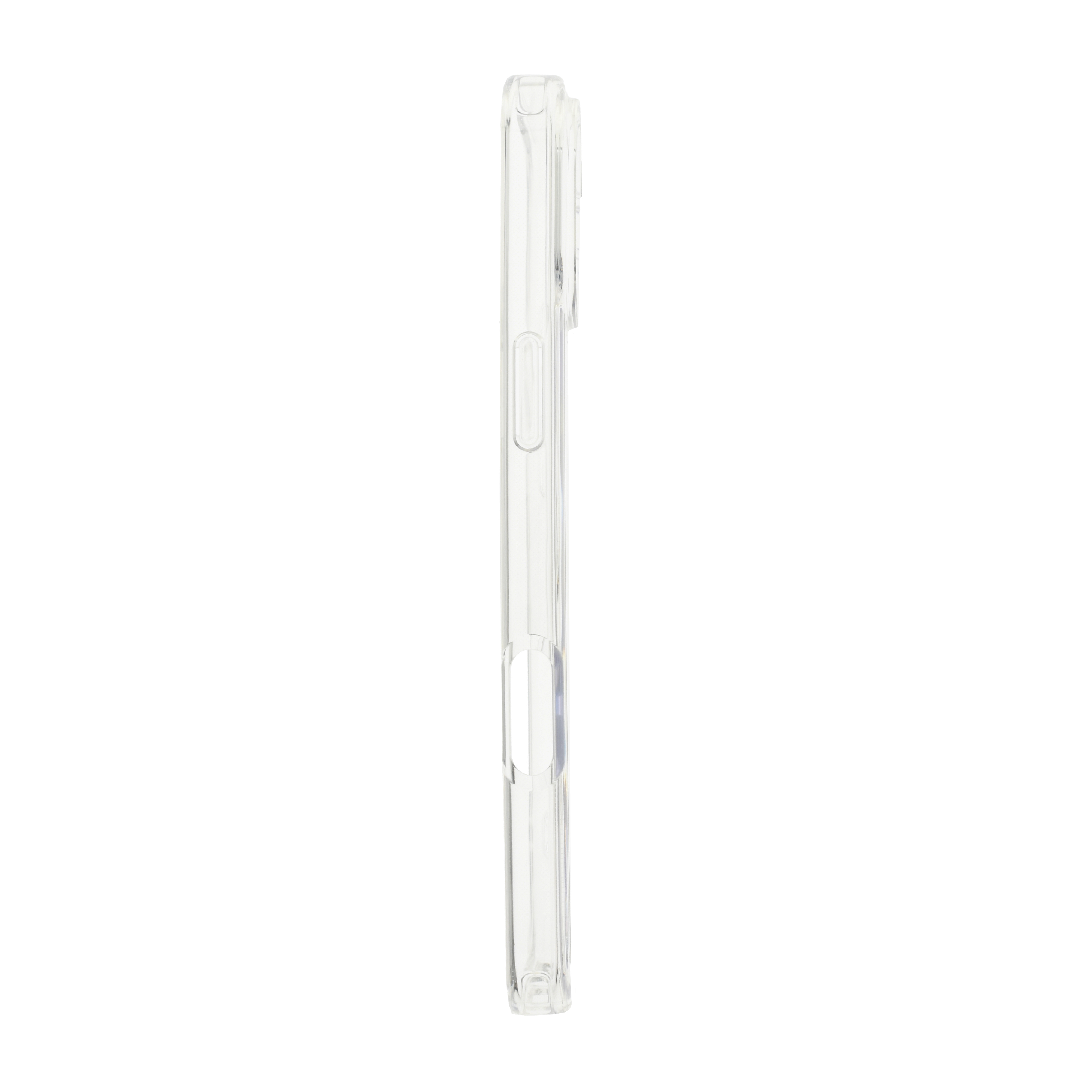 Maska za iPhone 16 DVIDED Magsafe (prozirna, crvena)-4