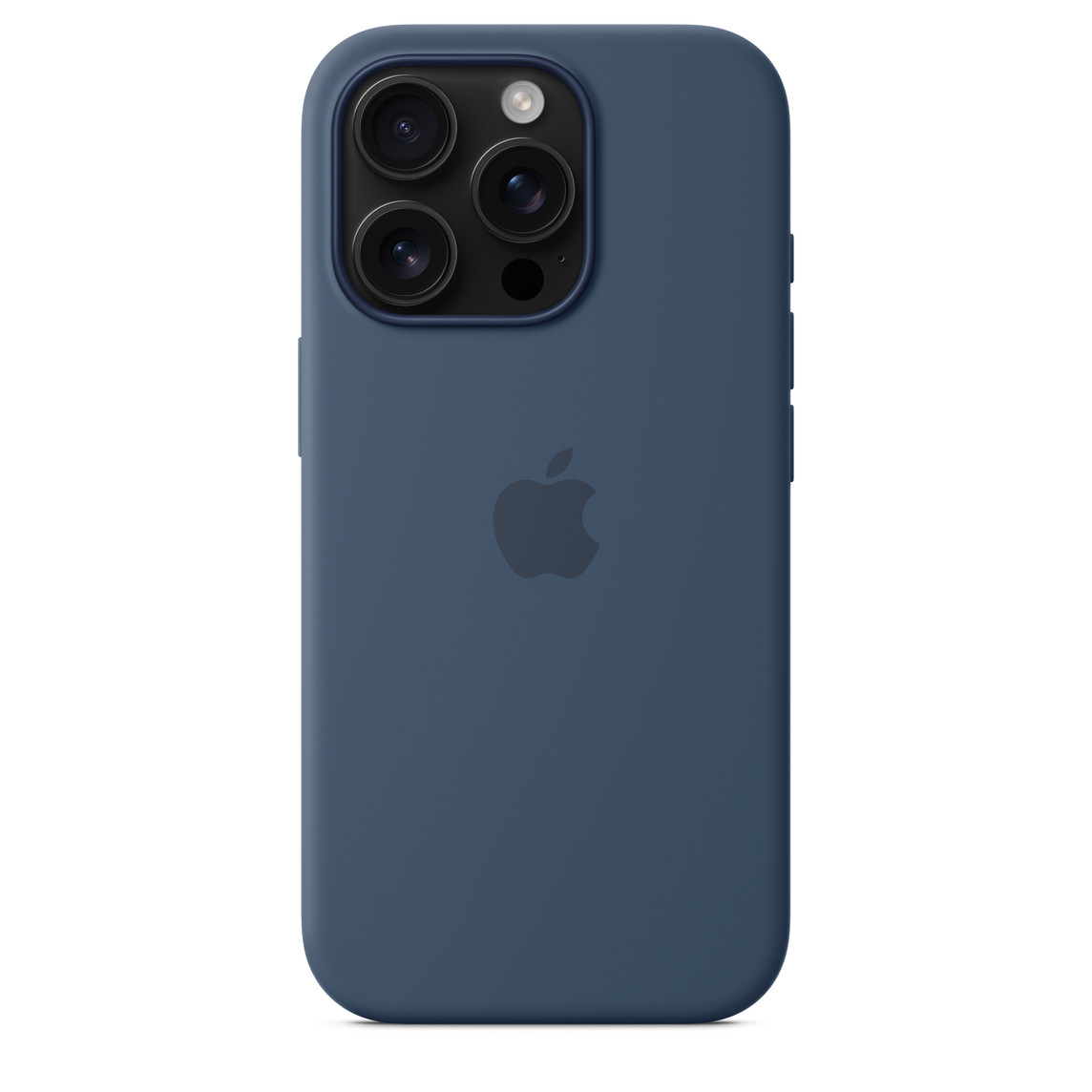 Apple iPhone 16 Pro Silicone Case with MagSafe - Denim-5