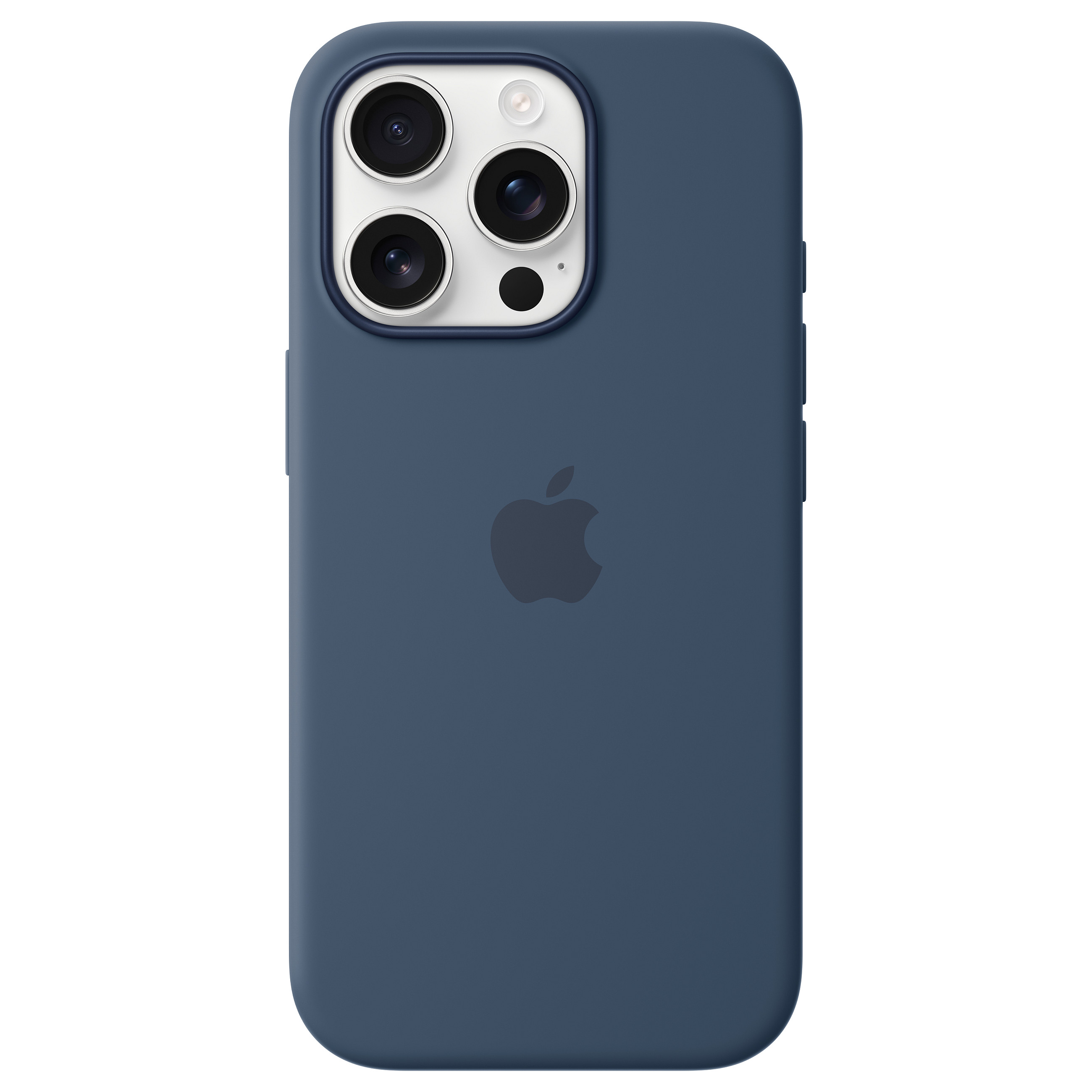 Apple iPhone 16 Pro Silicone Case with MagSafe - Denim-6