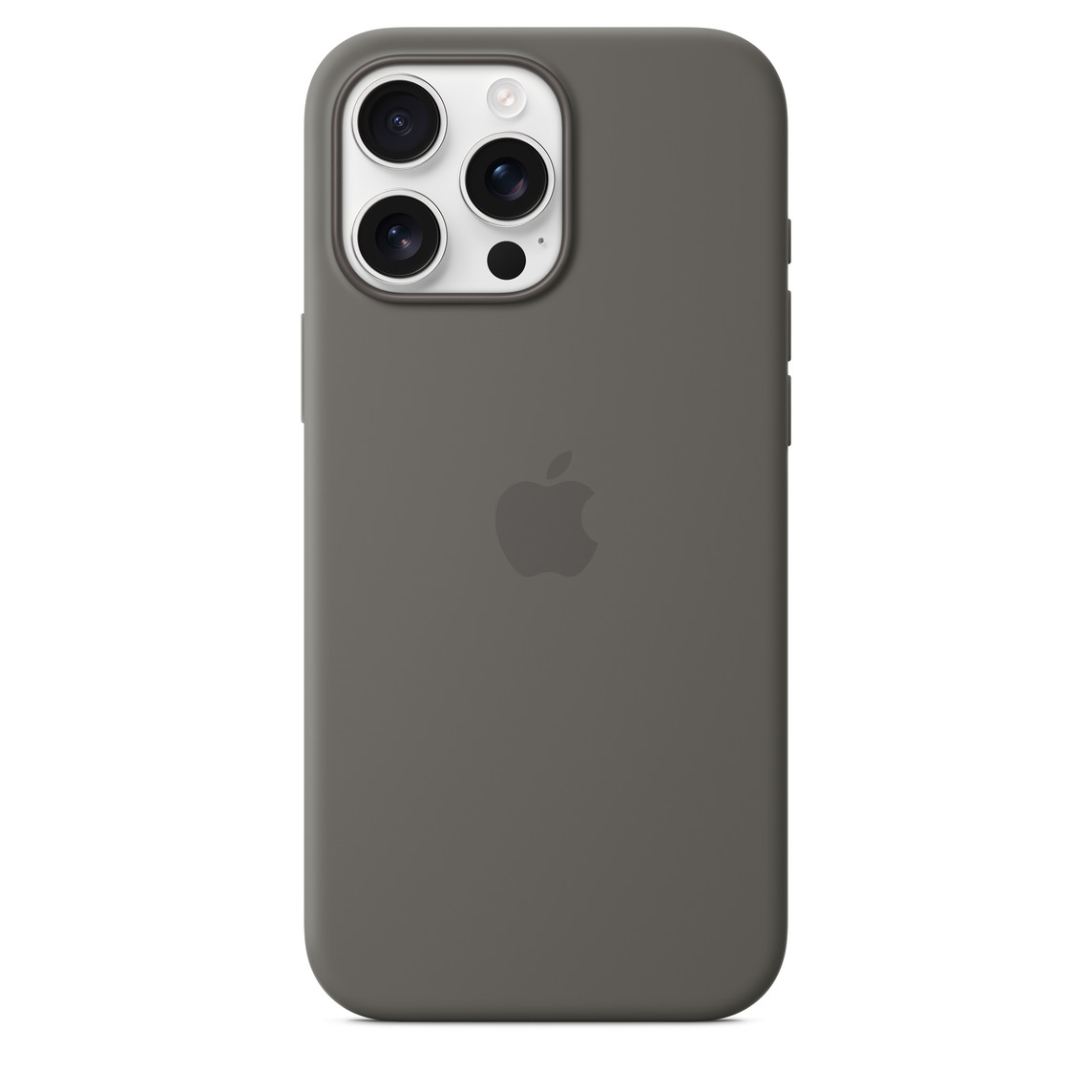 Silikonska maska za iPhone APPLE 16 Pro Max s MagSafe - siva boja-2