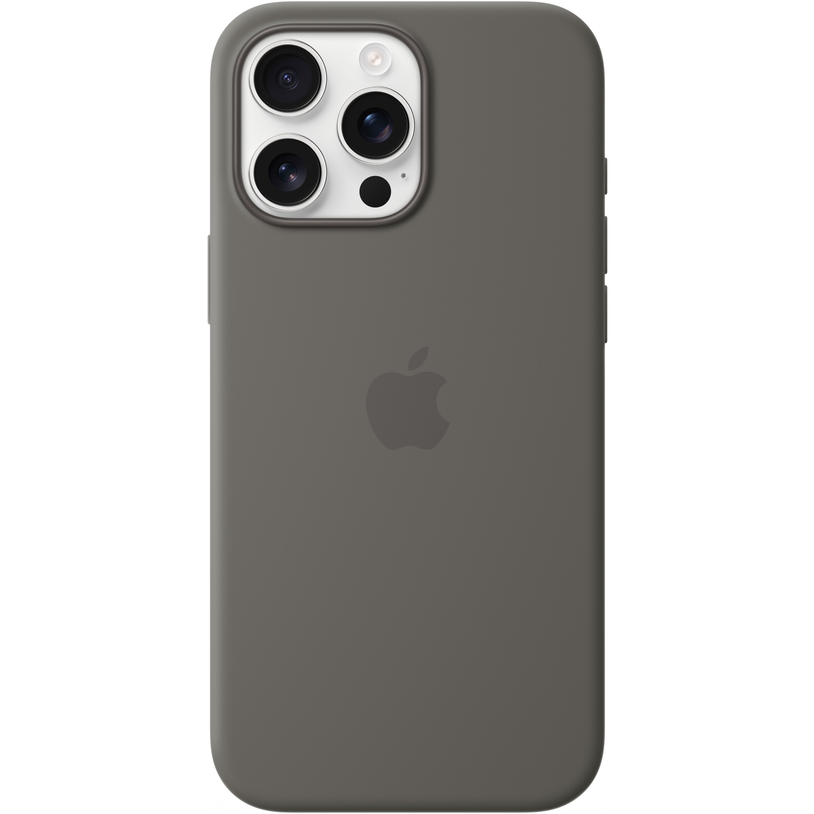 Silikonska maska za iPhone APPLE 16 Pro Max s MagSafe - siva boja-3