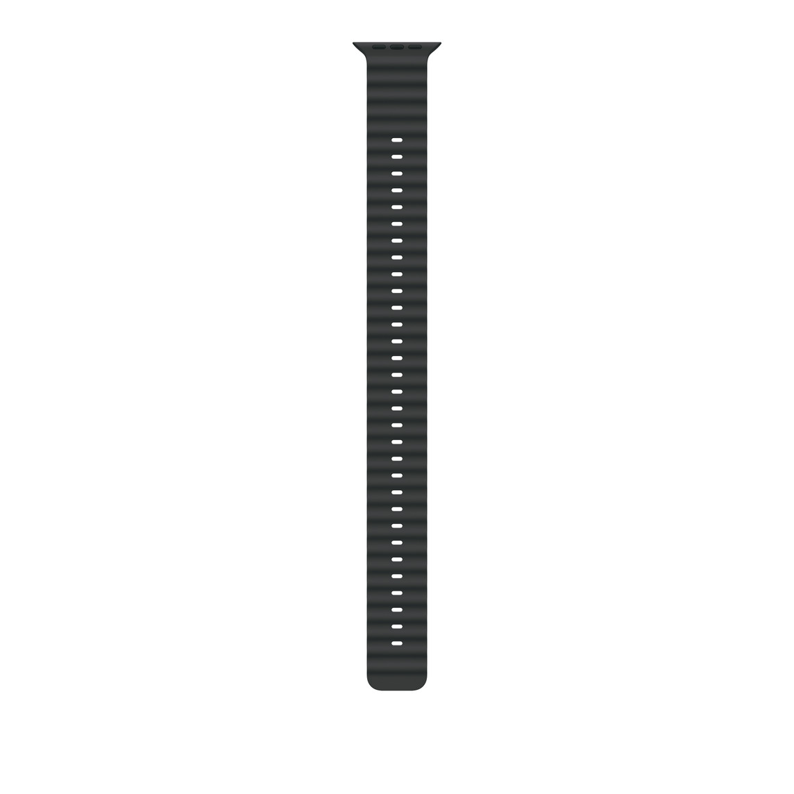 APPLE Watch 49mm Band Black Ocean Band Extension - Natural Titanium Finish-0