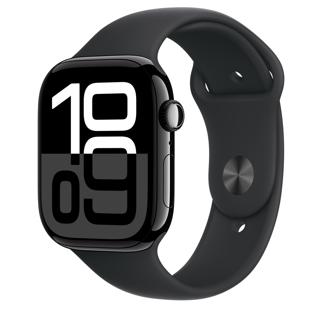 Pametni sat APPLE Watch S10 GPS 46mm Jet Black Alu Case s Black Sport Band - M/L - MWWQ3QH/A-AP-0