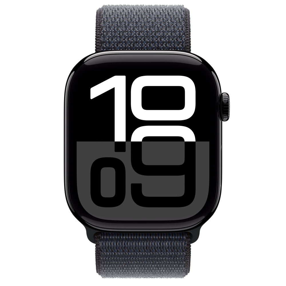 Pametni sat APPLE Watch S10 GPS 46mm Jet Black Alu Case s Ink Sport Loop - MWWR3QH/A-1