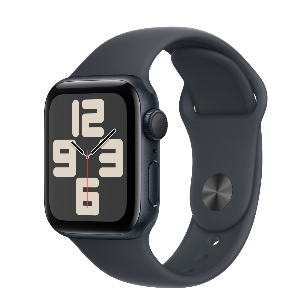 Pametni sat APPLE Watch SE2 v3 GPS 40mm Midnight Alu Case s Midnight Sport Band - M/L - MXE93QH/A-0