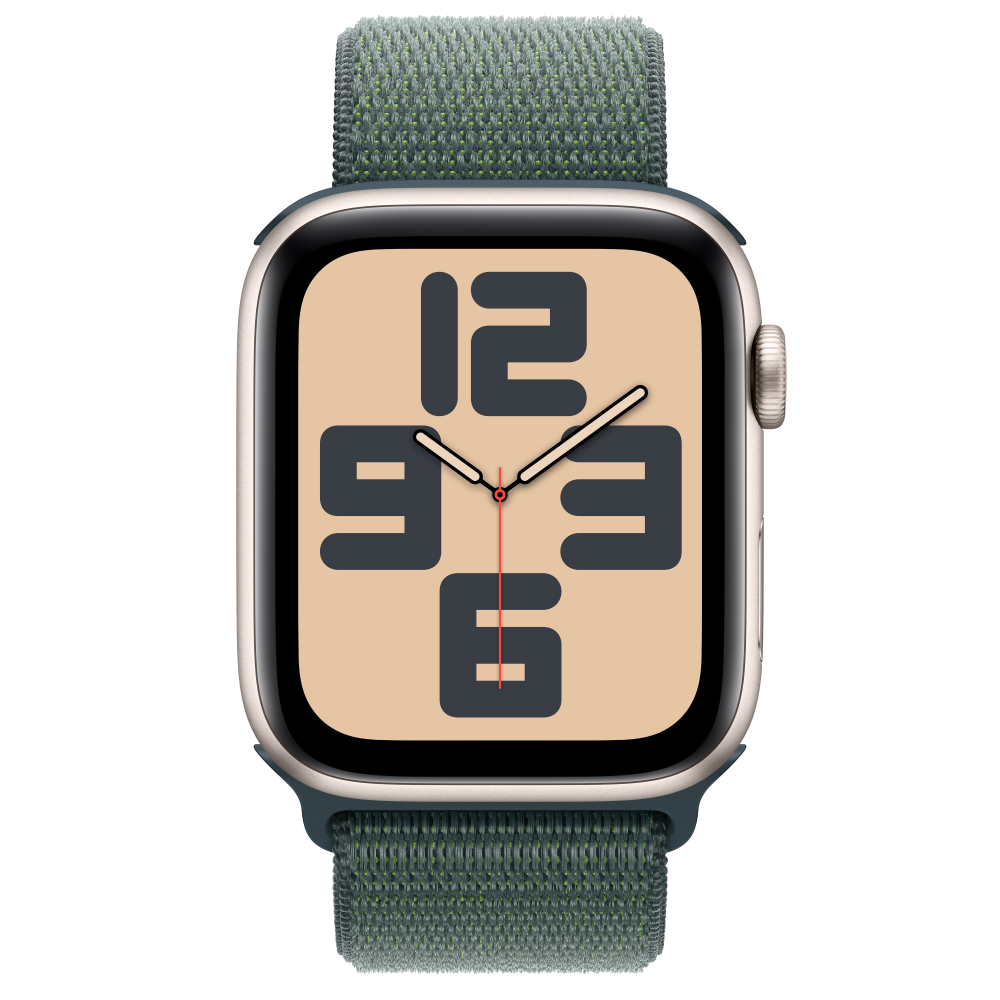 Pametni sat APPLE Watch SE2 v3 GPS 44mm Starlight Alu Case / Lake Green Sport Loop - MXEW3QH/A-1