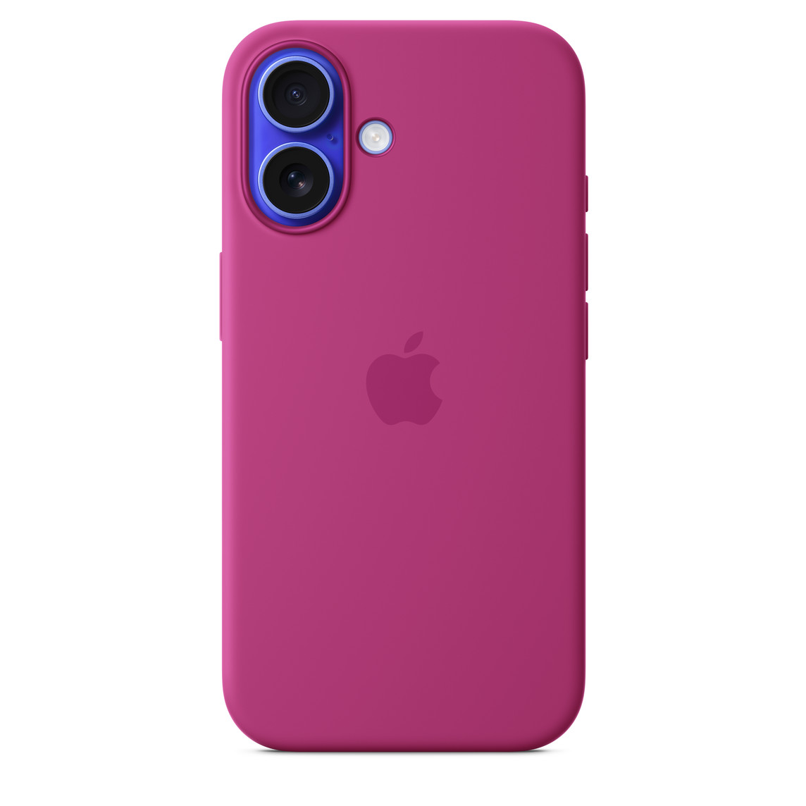 Apple iPhone 16 Silicone Case with MagSafe - Fuchsia (Seasonal)-0