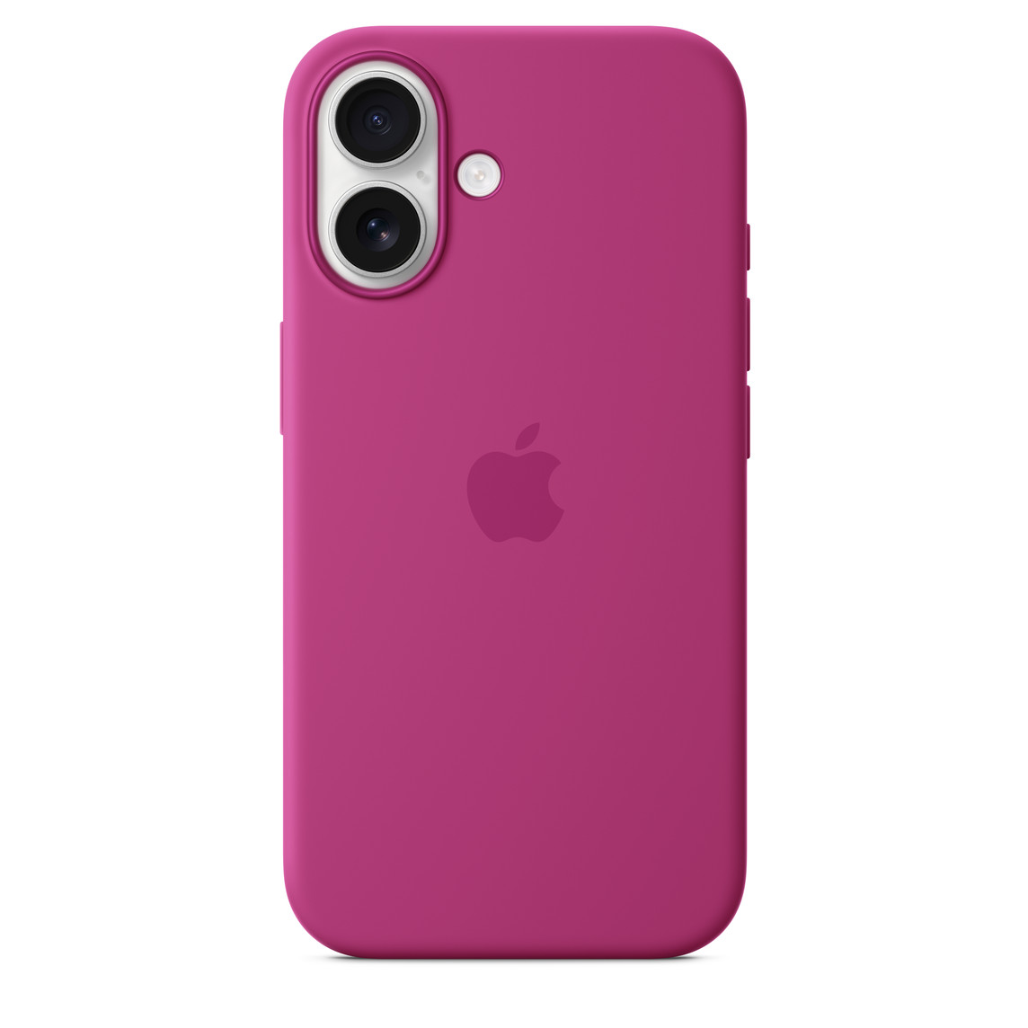 Apple iPhone 16 Silicone Case with MagSafe - Fuchsia (Seasonal)-4