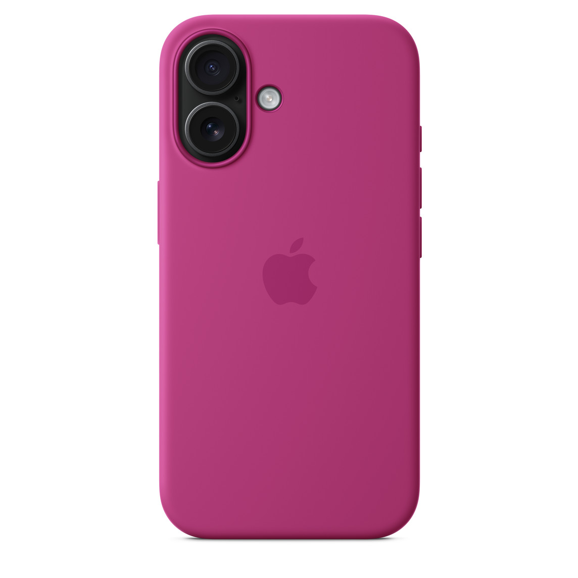 Apple iPhone 16 Silicone Case with MagSafe - Fuchsia (Seasonal)-1