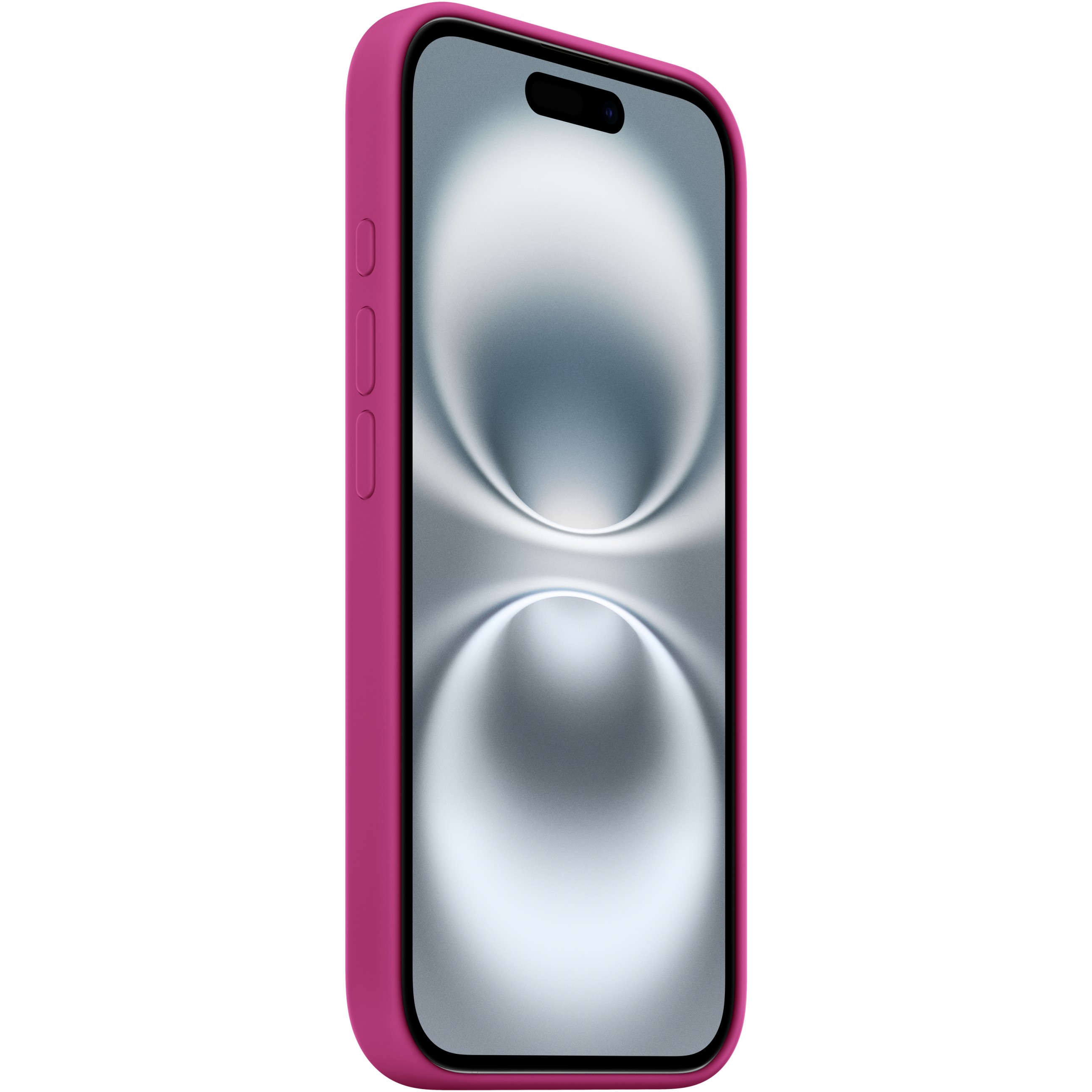 Apple iPhone 16 Silicone Case with MagSafe - Fuchsia (Seasonal)-6