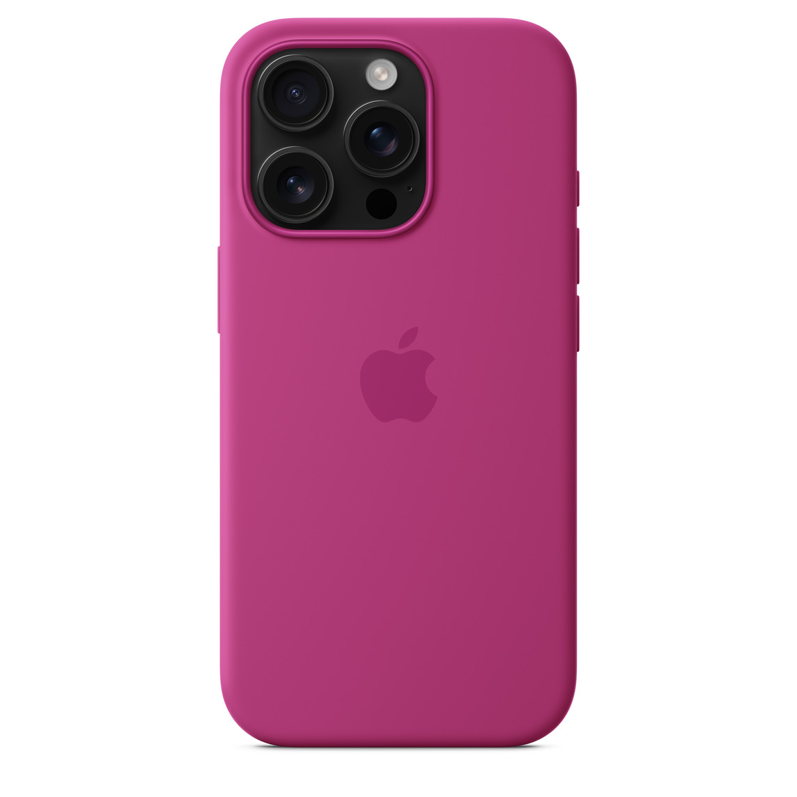 Apple iPhone 16 Pro Silicone Case with MagSafe - Fuchsia (Seasonal)-2