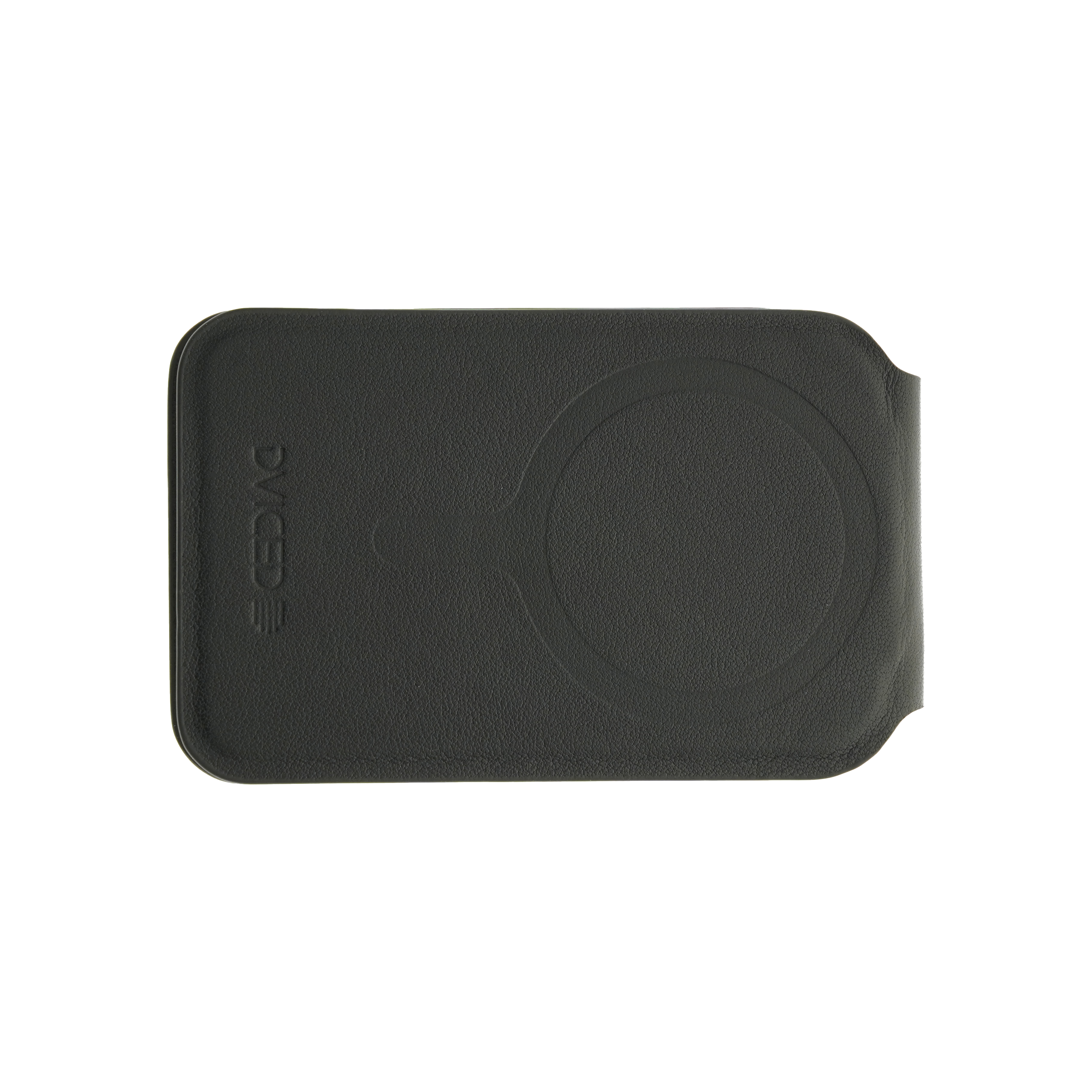 Magsafe preklopni držač za kartice Dviced Leather - Crni-3