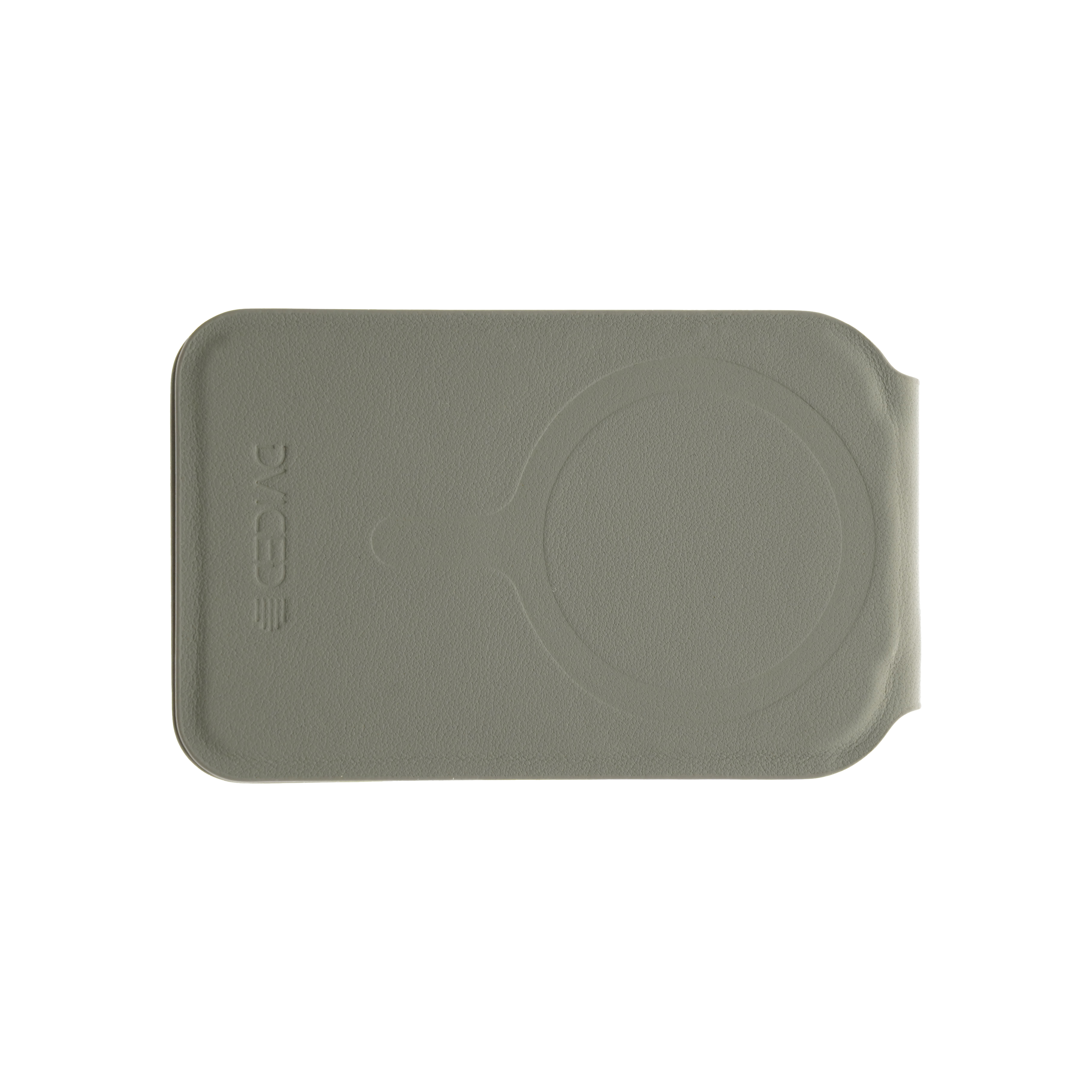 Dviced kožni preklopni držač za kartice s Magsafe - Siva-2