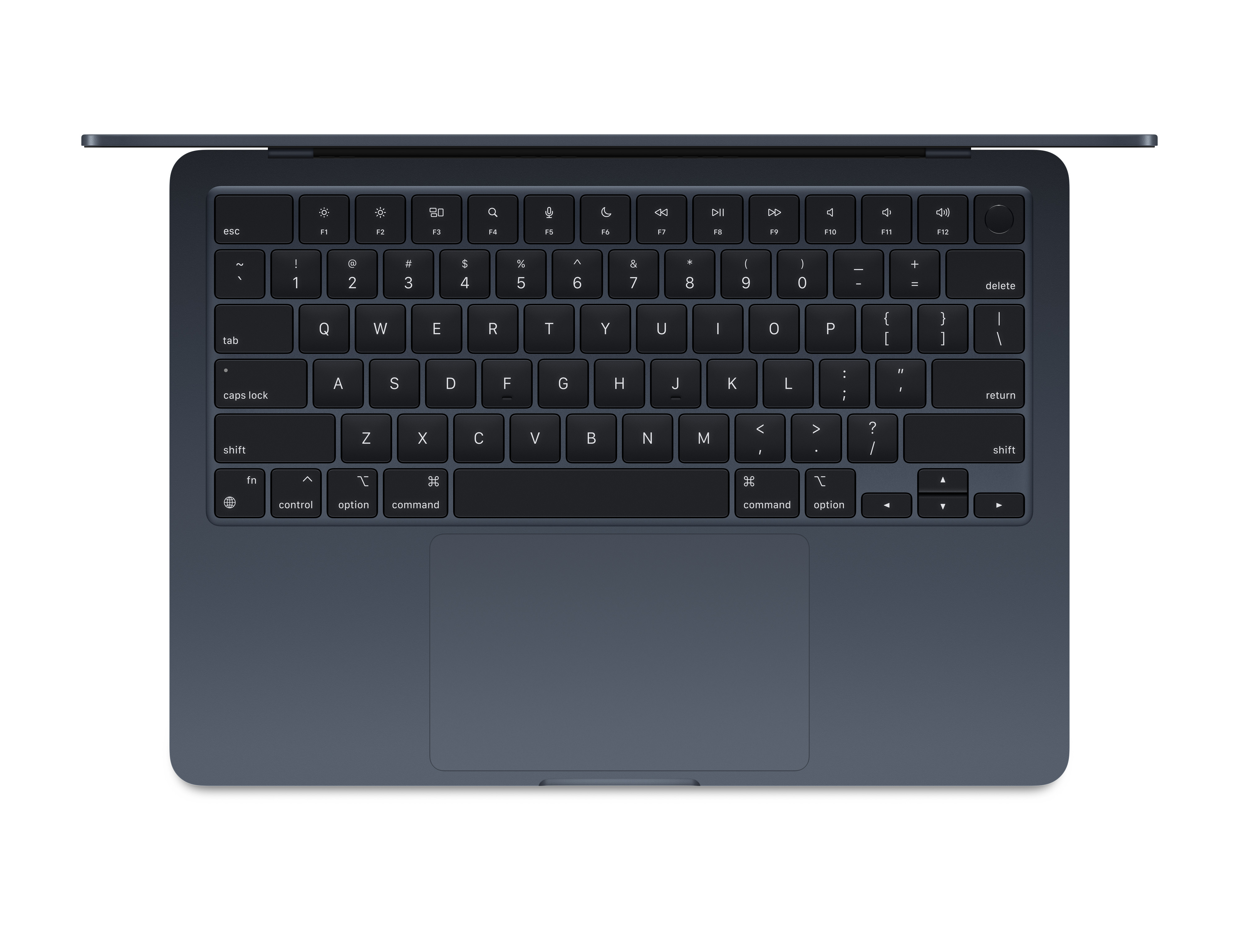 Laptop APPLE MacBook Air 13 (13.6", M2, 8C GPU, 16GB RAM, 256GB SSD, CRO, Midnight) - MC7X4CR/A-1