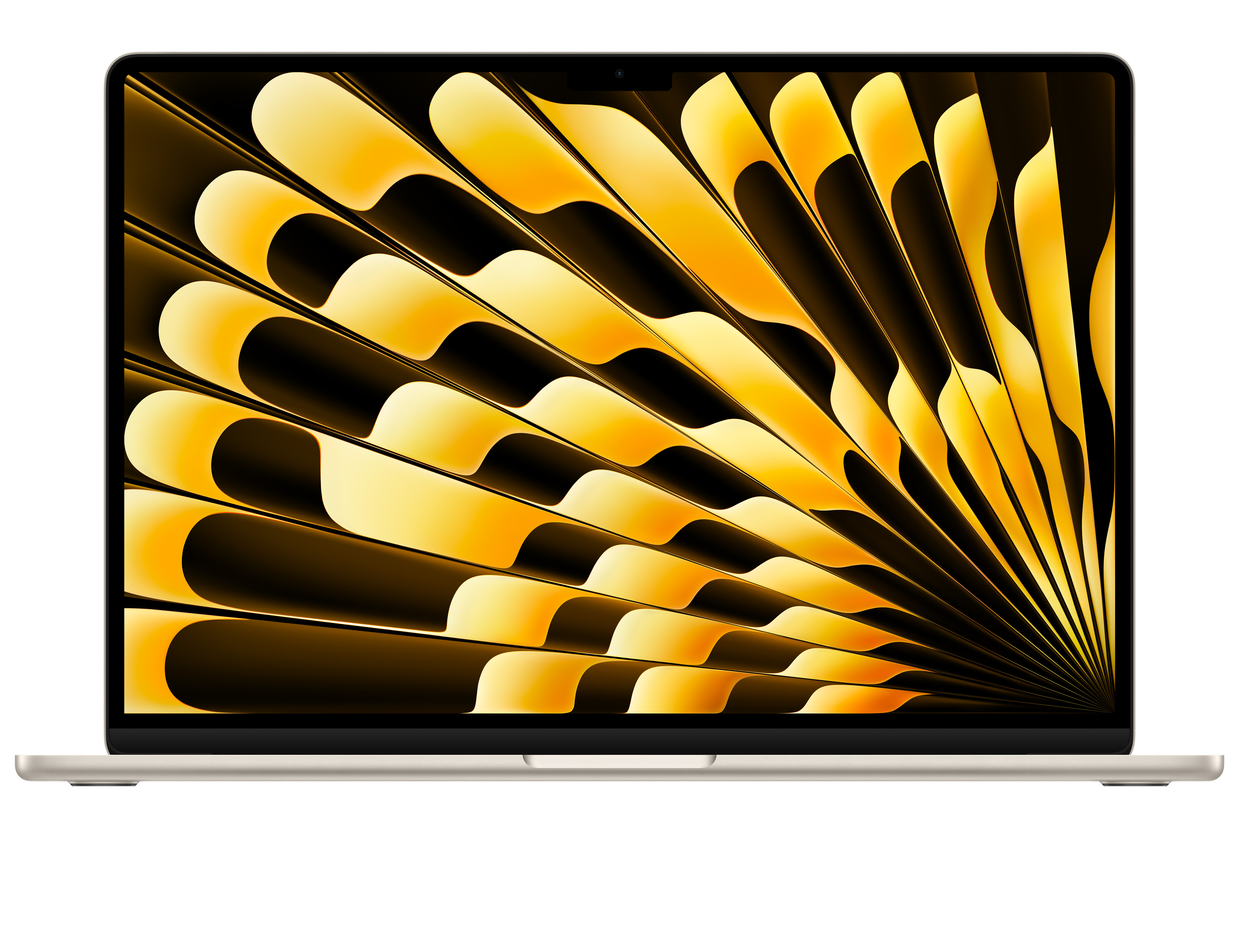 Laptop APPLE MacBook Air 15 (15.3", M3, 10C GPU, 256GB, ZEE, Starlight) - MC9F4ZE/A
