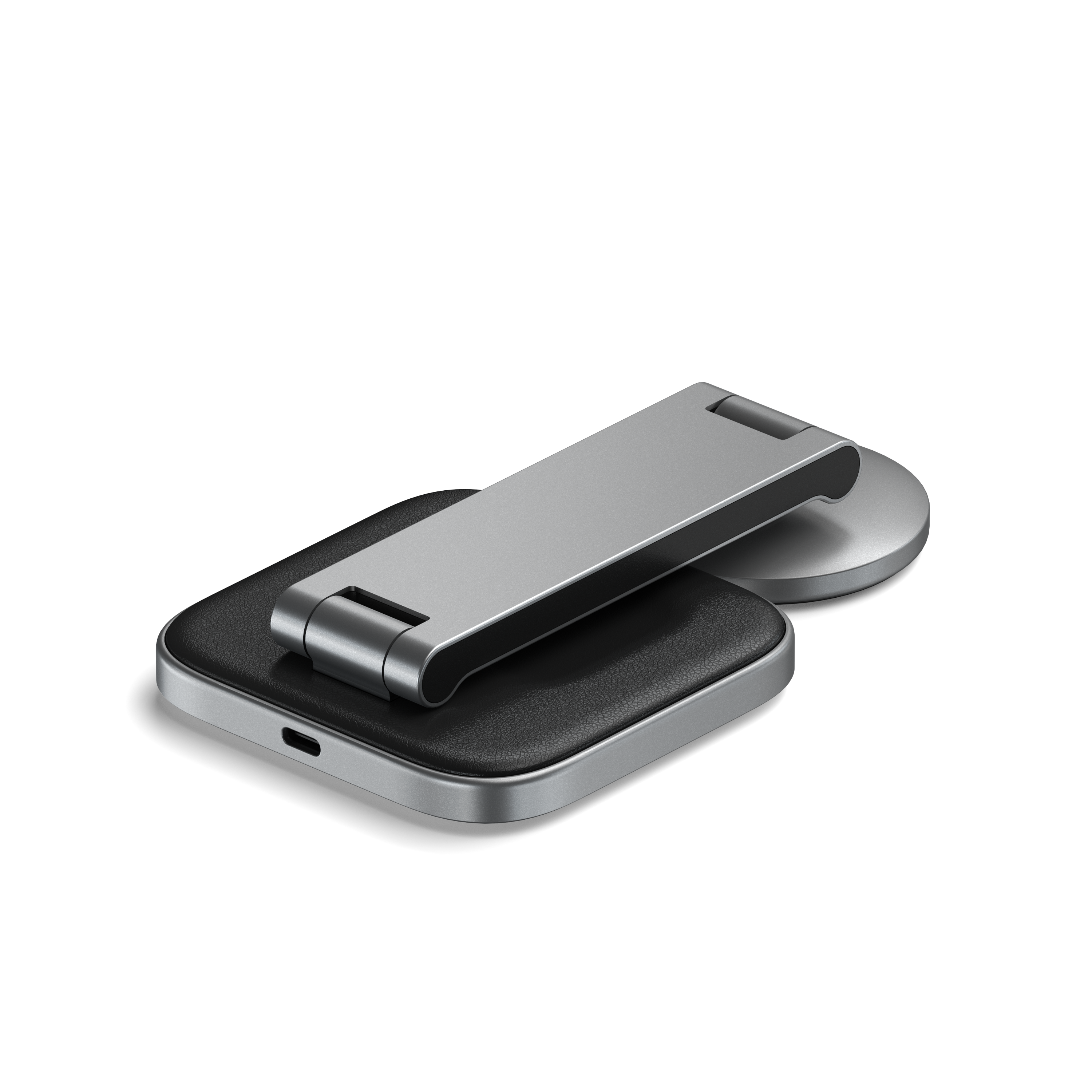 Bežični punjač SATECHI 2-in-1 Foldable Qi2 - Space Gray-3