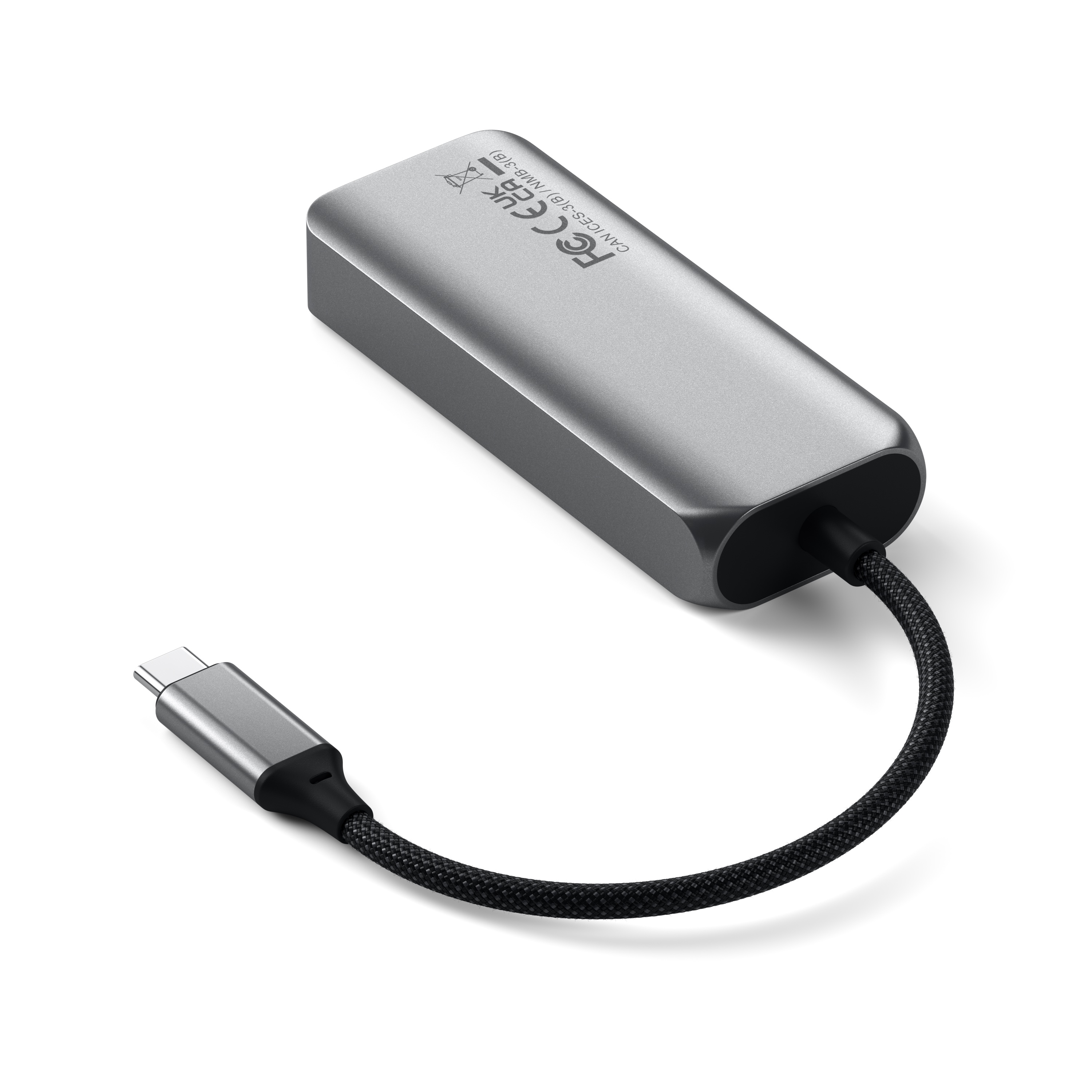 USB-C Hub SATECHI 4-in-1 s 2.5 Gigabit Ethernet - Space Gray-1